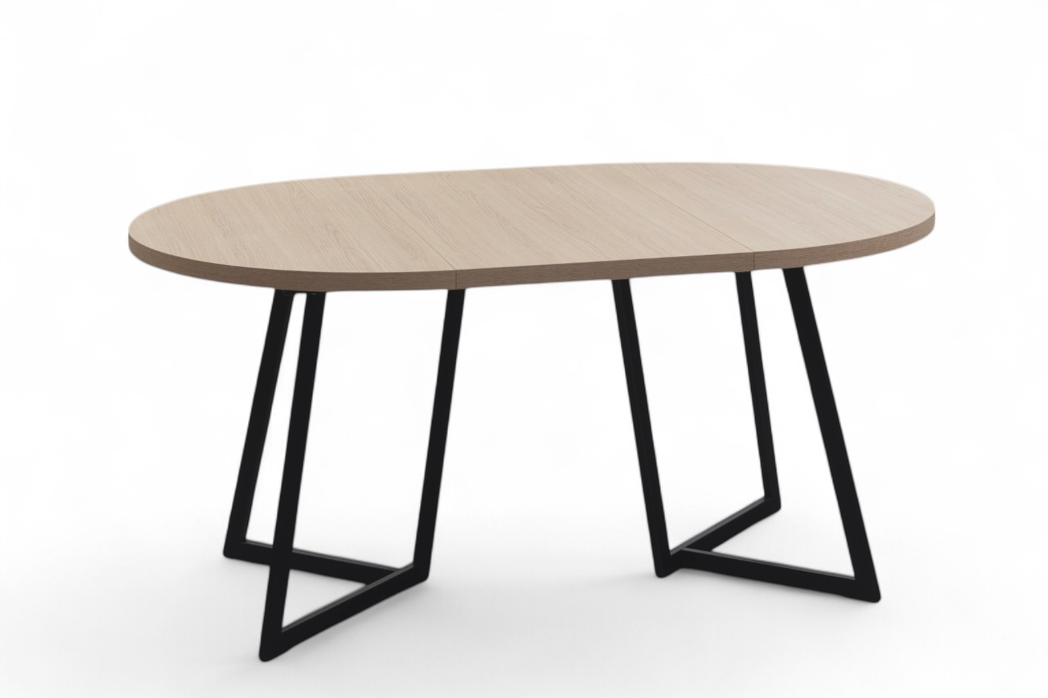 Jedálenský set Cedrus 105/160 cm + 4 stoličky Nerevio - dub vinceza / sivá Komplet Stôl rozkladany Cedrus 105/160 cm + 4 Stoličky Nerevio - Dub vinceza / šedý