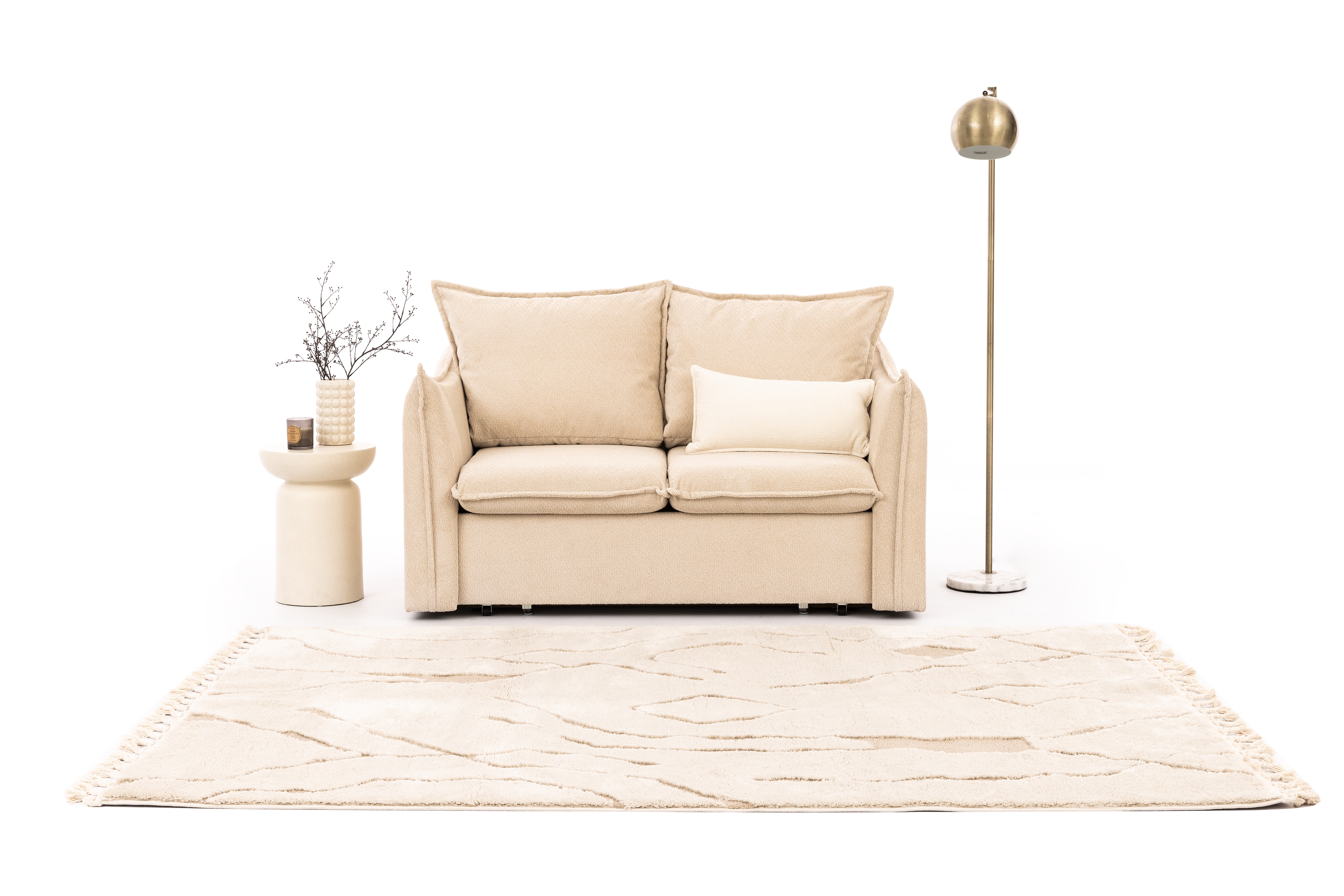 Dvoumístná rozkládací pohovka Liliamo Pohovka rozkladana Liliamo dvoumístná