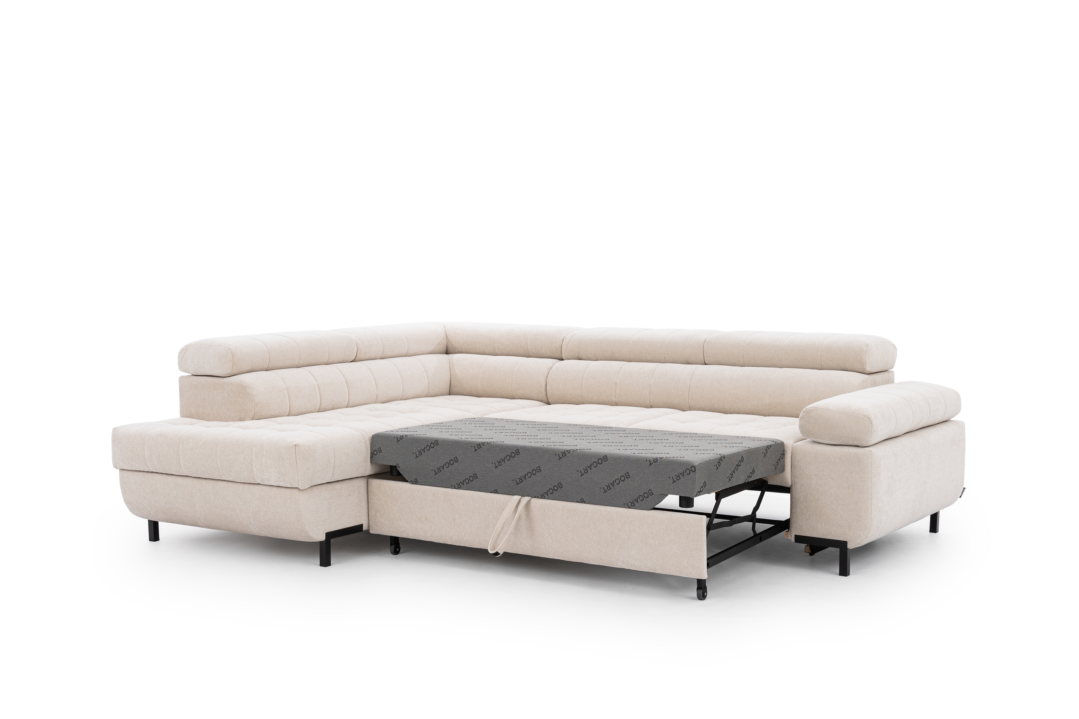 Rohová sedací souprava levá rozkladany pro obývacího pokoje Tyrion L - béžová šenil Ditra New 20 Rohová sedací souprava levá rozkladany pro obývacího pokoje Tyrion L - béžová šenil Ditra New 20