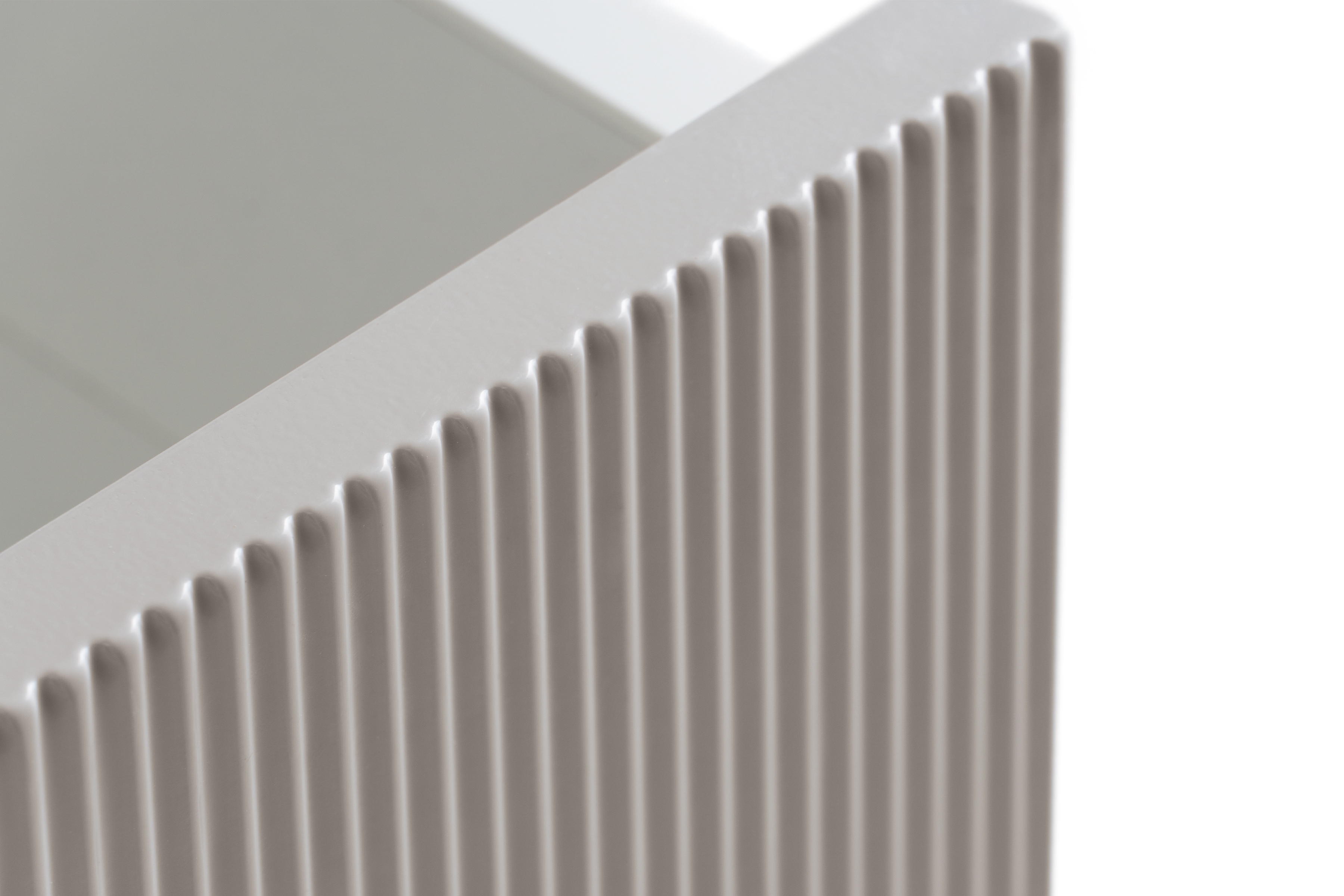 Nočný stolík Nubo 46 cm so zásuvkami - kašmír / čierne nožičky Nočný Stolík Nubo 46 cm so zásuvkami - kašmír / Čierny