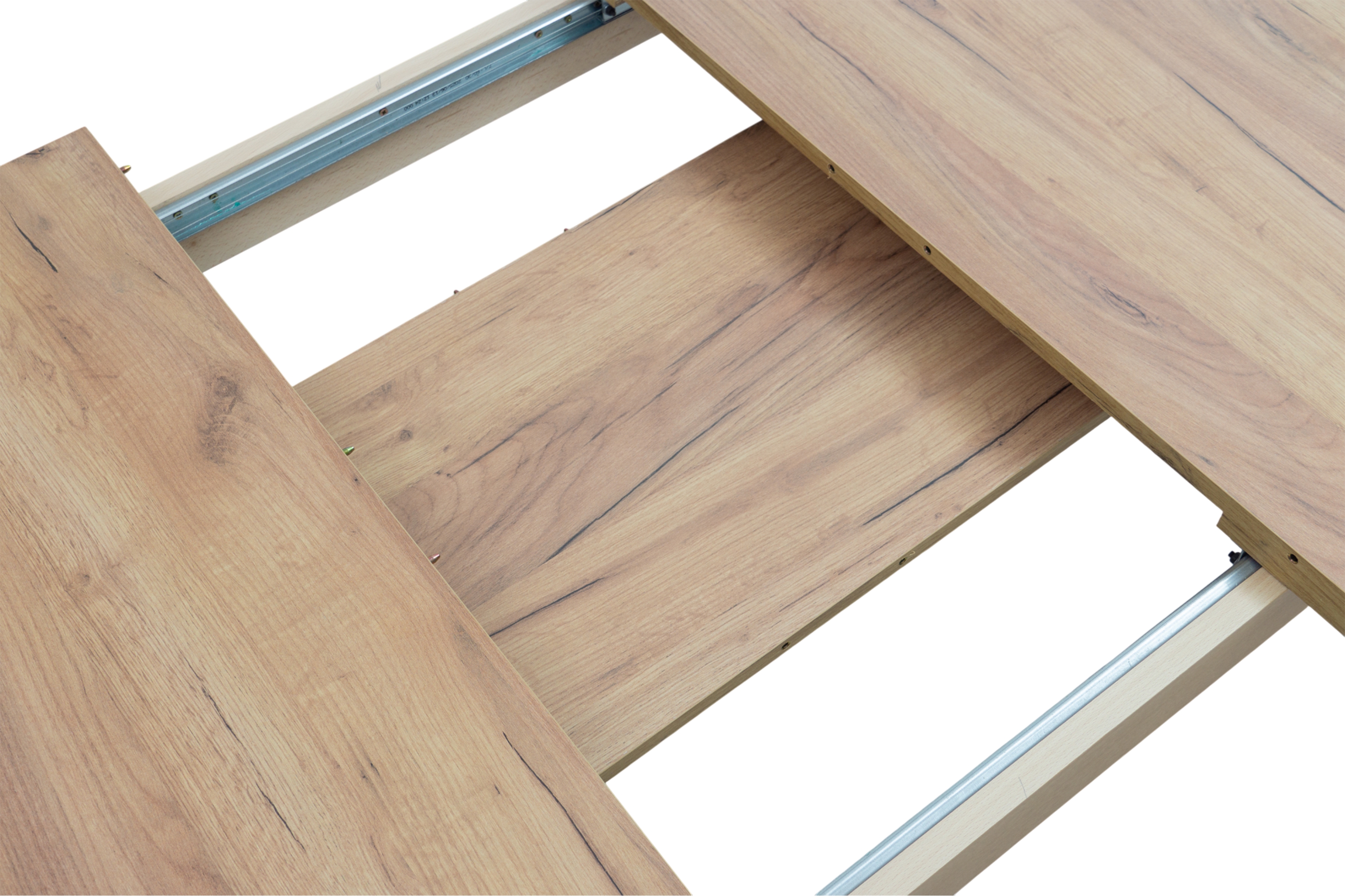 Rozkládací jídelní stůl Paris - 200-250x90 cm - dub craft / černé nohy Stůl rozkladany Paris 200-250x90 cm - dub craft / černé nožičky