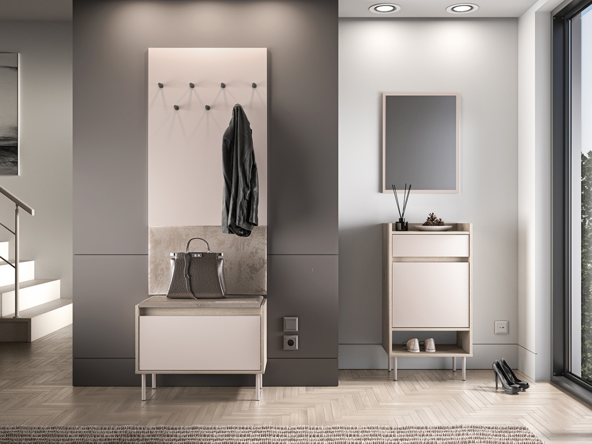 Zrcadlo Tivano 09 49x65 cm - kašmír Zrcadlo Tivano 09 65x49 cm - kašmír