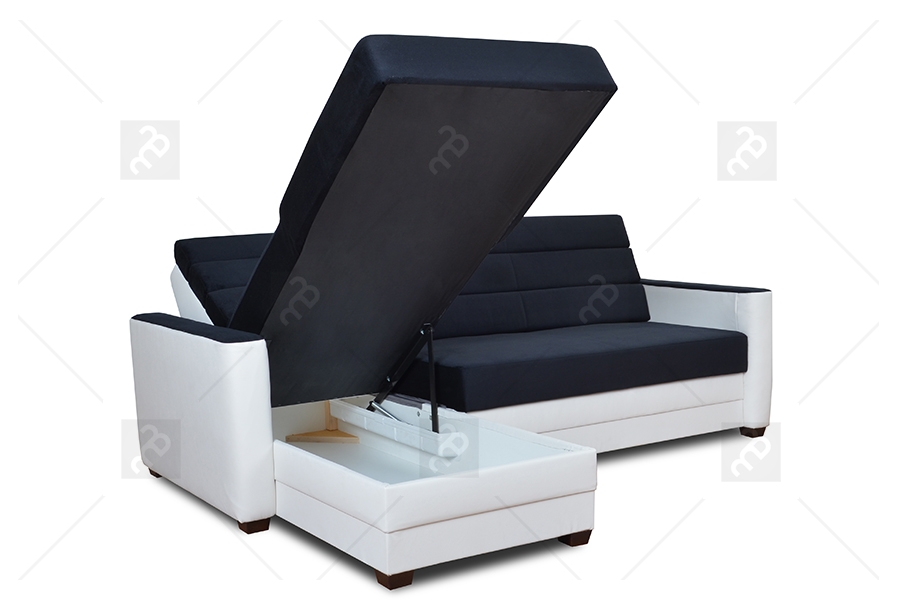 Systém k odpočinku Coco Rohová sedací souprava s úložným prostorem