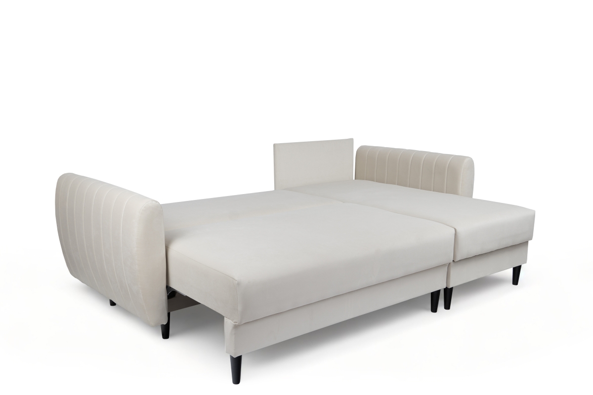 Rozkládací rohová sedací souprava Nefios s úložným prostorem Rohová sedací souprava rozkládací s úložným prostorem Nefios 