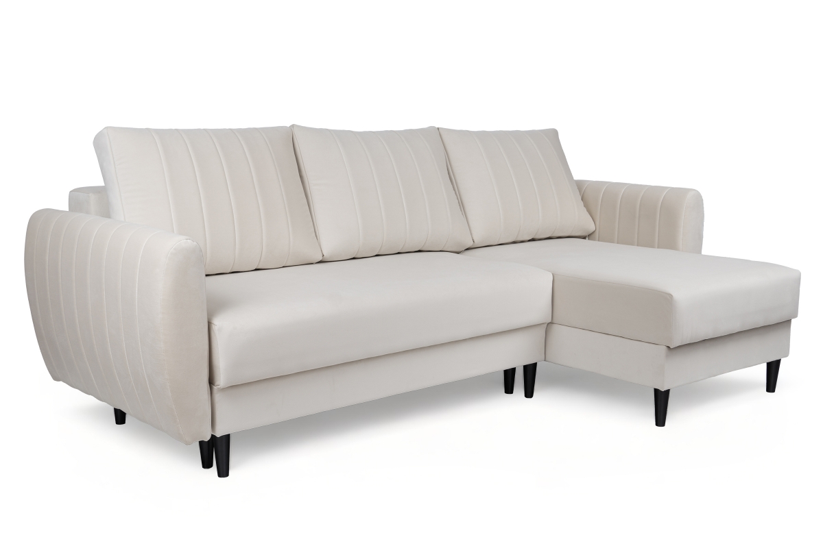 Rozkládací rohová sedací souprava Nefios s úložným prostorem Rohová sedací souprava rozkládací s úložným prostorem Nefios 