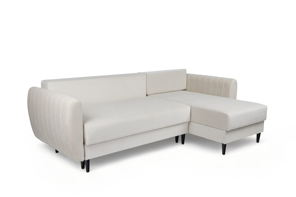 Rozkládací rohová sedací souprava Nefios s úložným prostorem Rohová sedací souprava rozkládací s úložným prostorem Nefios 