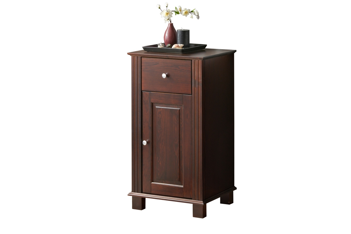 Komplet nábytku z drewna do kúpeľne Retro - 85 cm Skrinky klasyczne z drewna