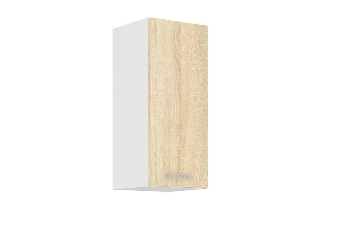 Závěsná jednodveřová kuchyňská skříňka Natil 30 G-72 1F - dub sonoma / bílá Skříňka kuchyňská jednodrzwiwoa Natil 30 G-72 1F - Dub sonoma / Bílá