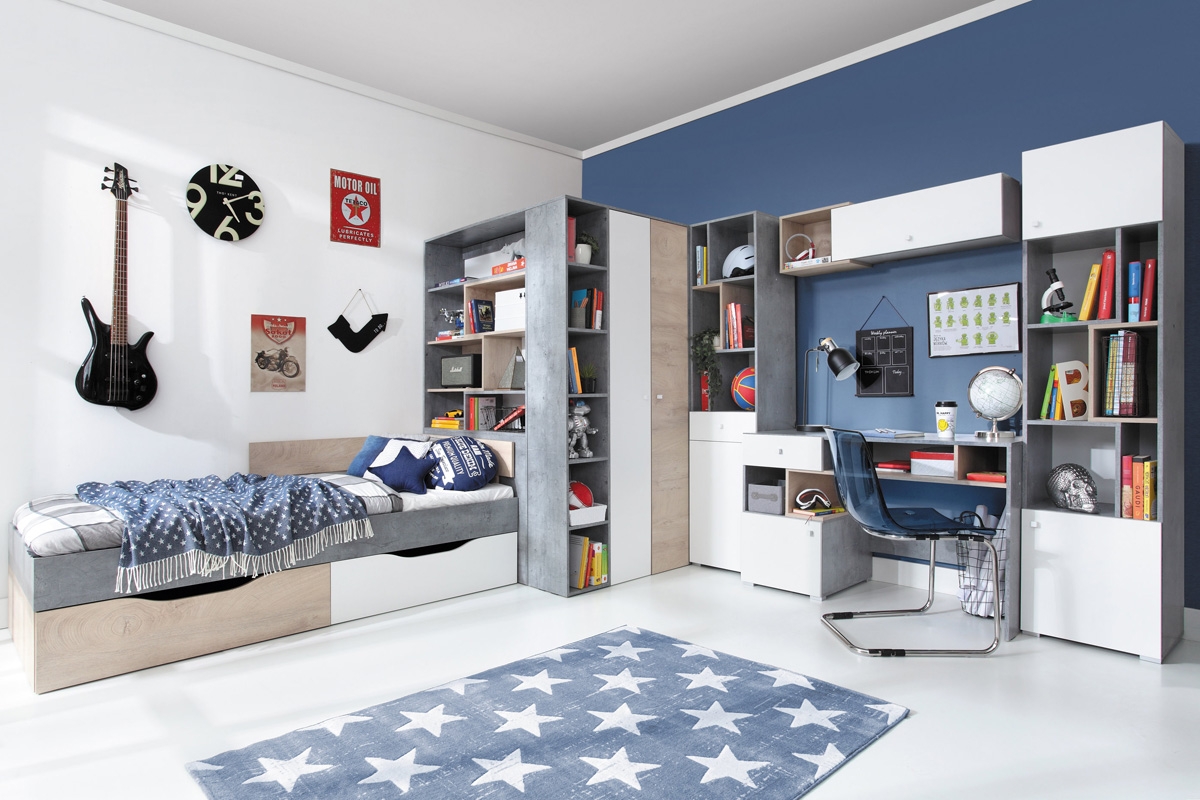 Set de mobilier pentru tineret Sigma - sistem A  nábytek do dětského pokoje