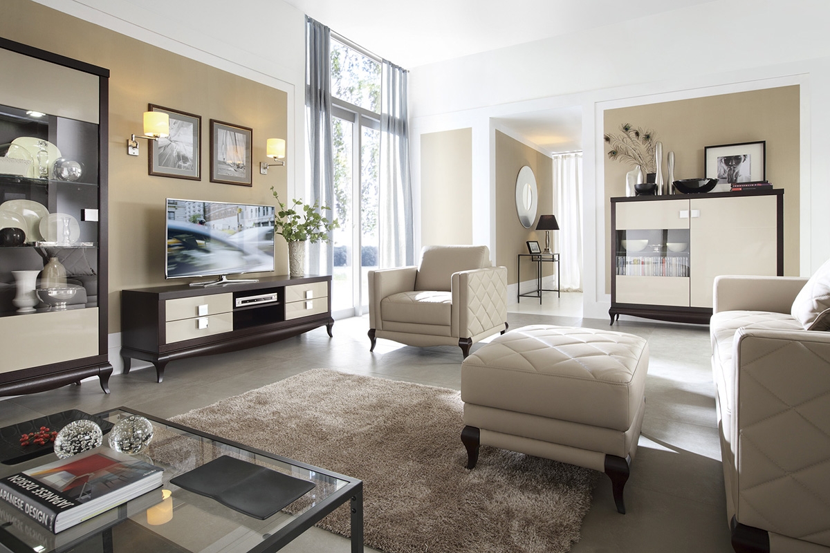 Polštář dekorativní 50 x 50 Laviano  kompozice obývacího pokoje
