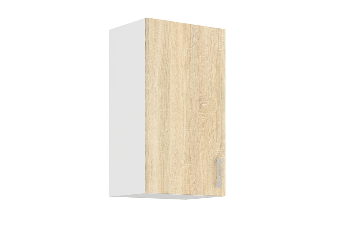 Kuchyňská linka Natil 240 cm - dub sonoma / bílá Skříňka kuchyňská jednodveřová Natil 40 G-72 1F - Dub sonoma / Bílá