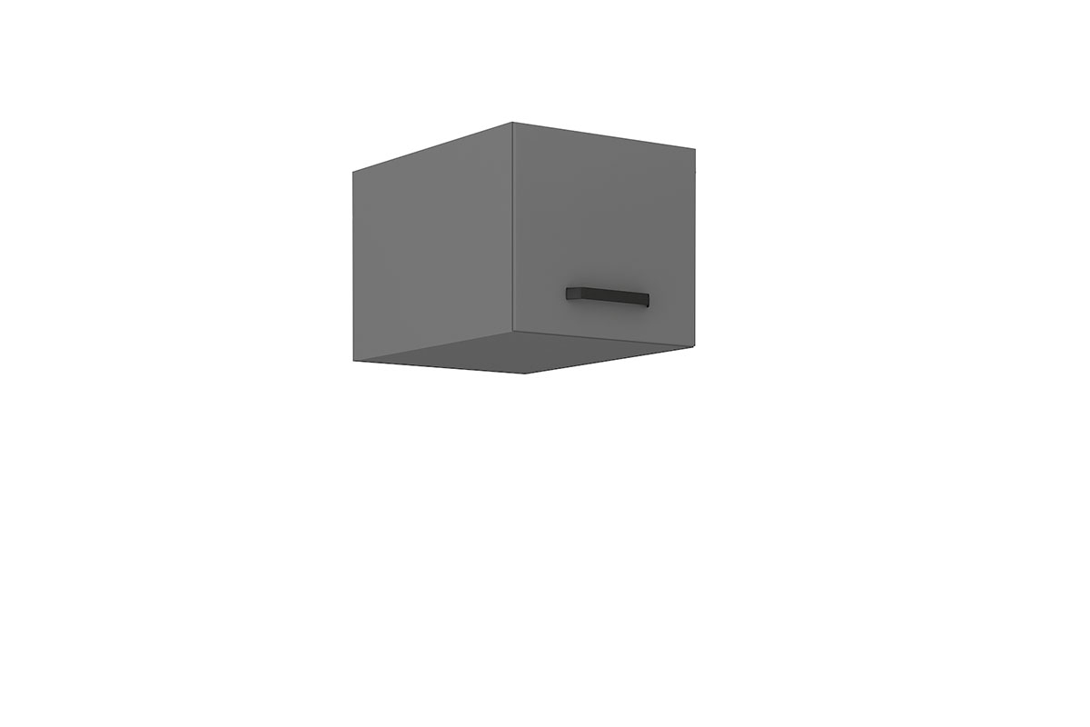 Nízká závěsná kuchyňská skříňka Nelli 40 NAGU-36 1F - antracitová Skříňka kuchyňská závěsná nízká Nelli 40 NAGU-36 1F - Antracytová