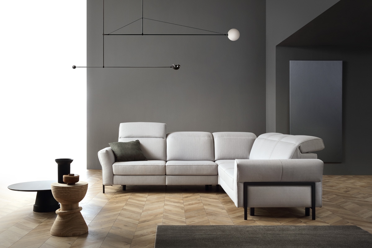 Pohovka s elektricky ovládanou funkcí relax Mellow 3RF (2xRF) mellow etap Sofa