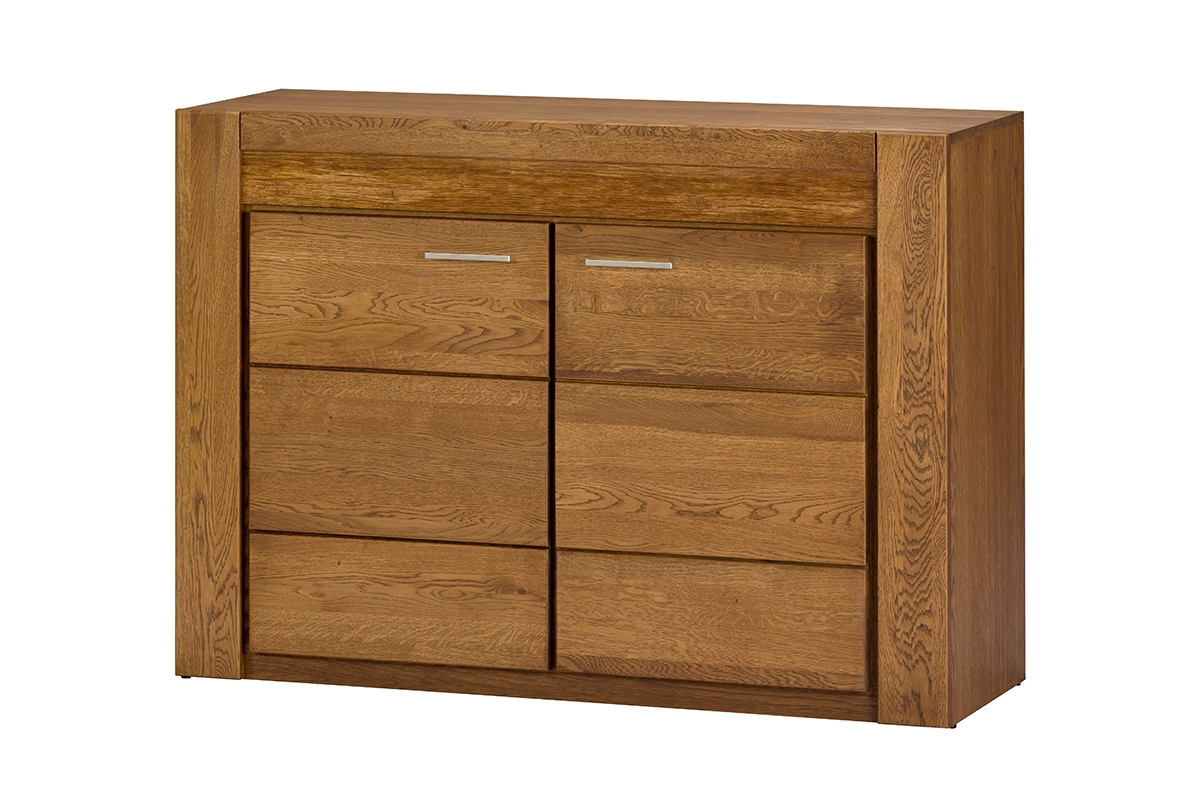 Komoda dvojdverová Velvet 44 - Dub rustical dvojdverová Komoda Velvet 44 120 cm - Dub rustical 