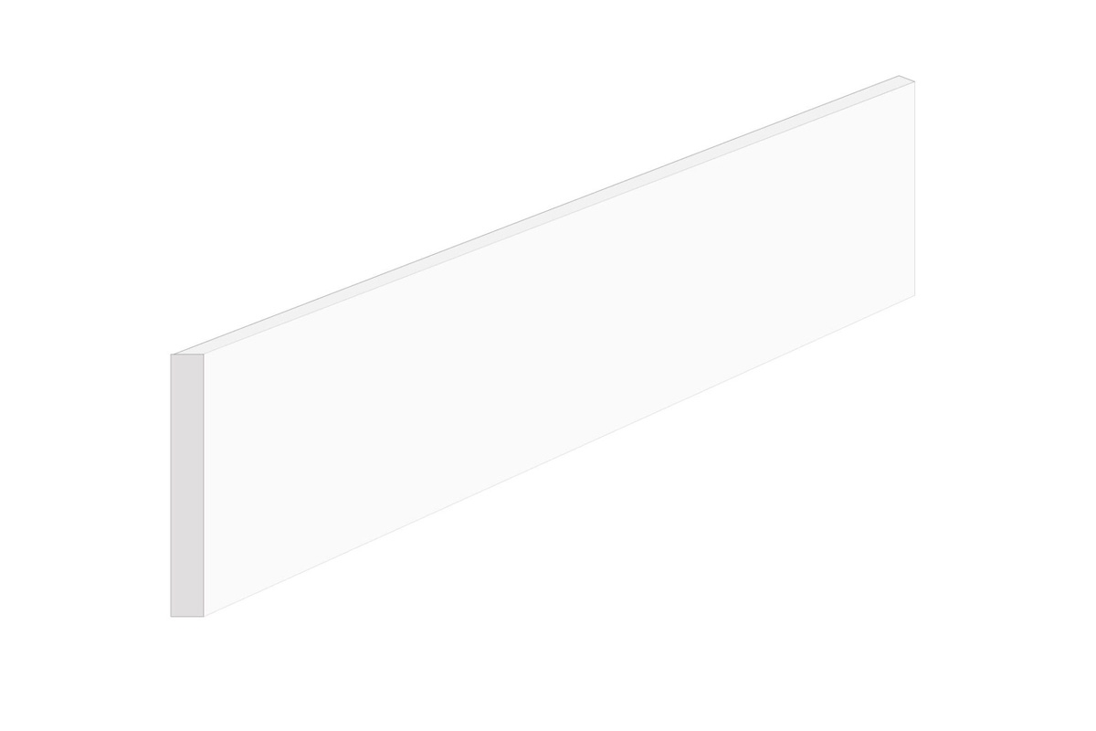 Alsó ablak - 100cm - Aspen szürke  Sokl dolní Bílý 100cm