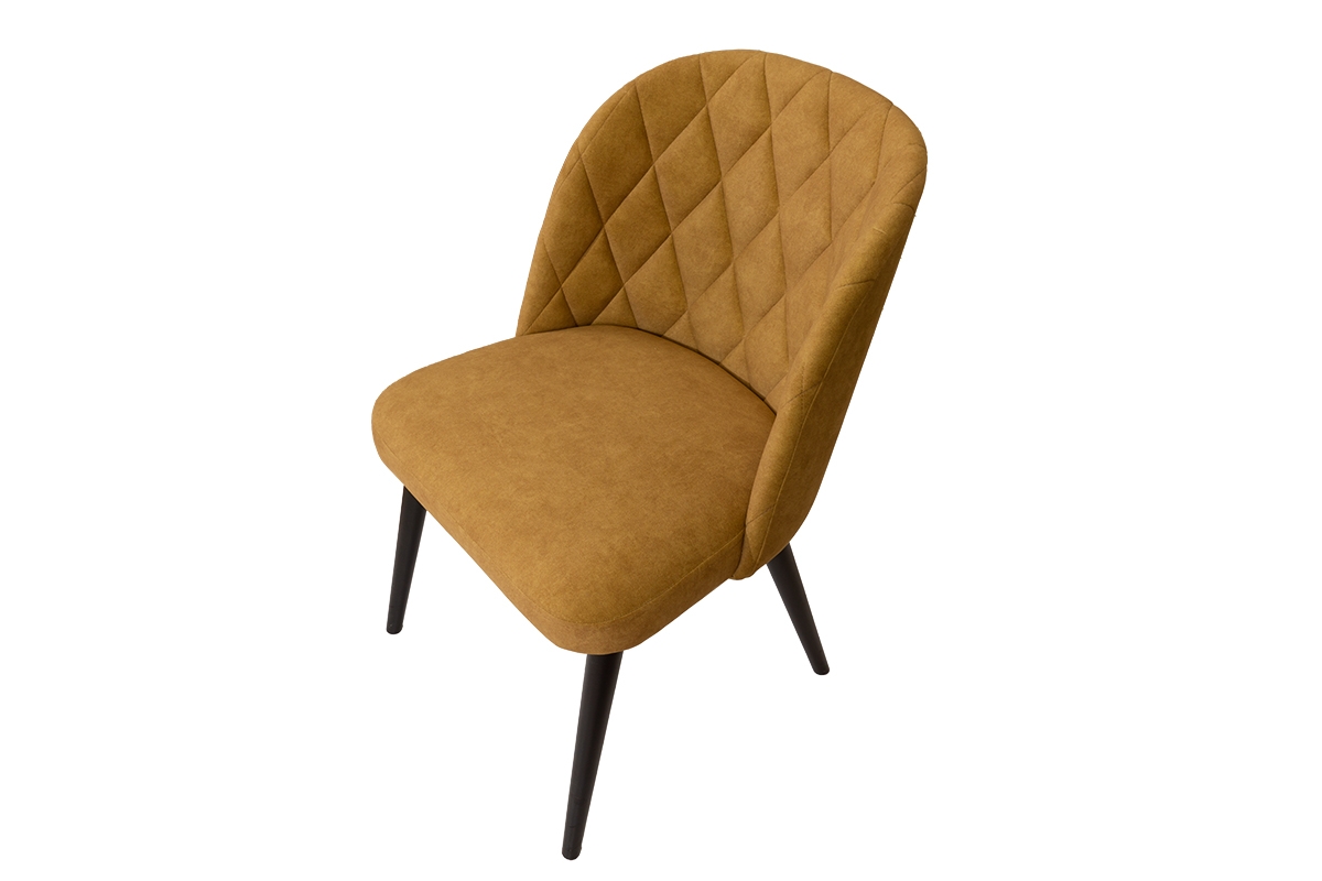 Čalúnená stolička Azarro Stolička na drewnianych nogach