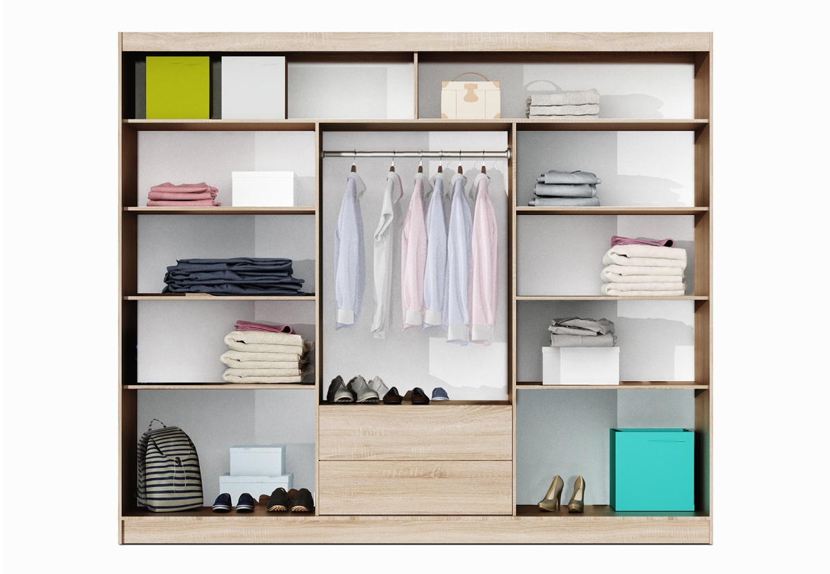 Skriňa Monako Skriňa Monako vnútro