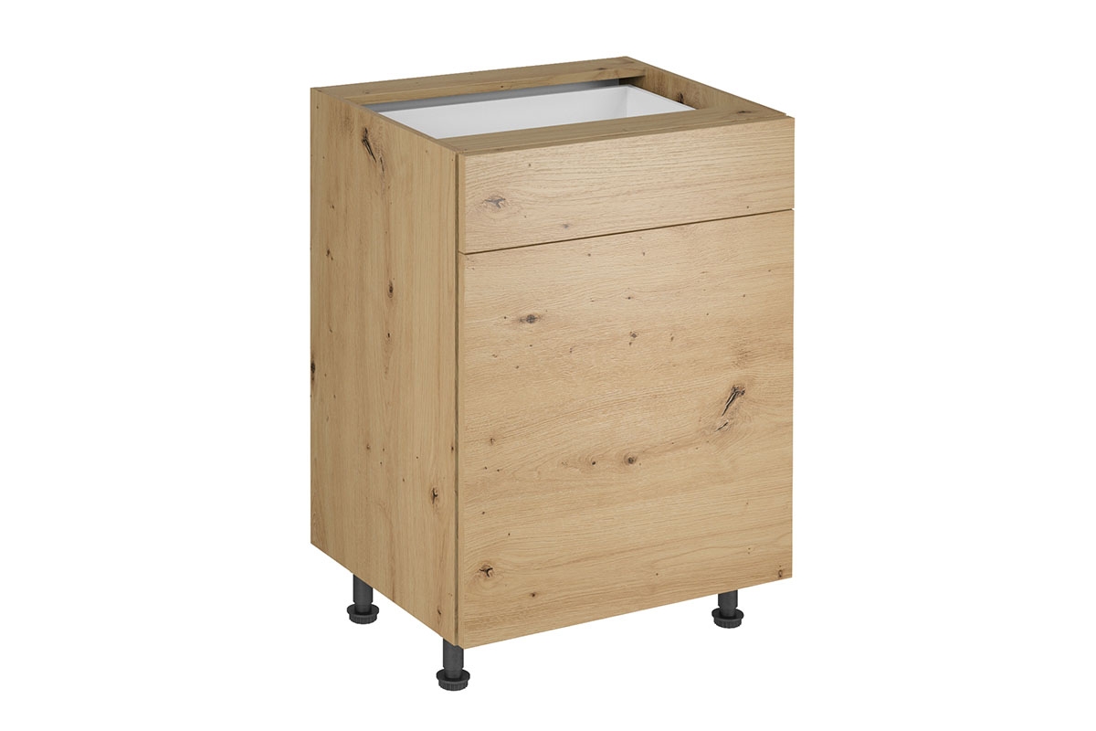 skříňka kuchyňská spodní Langen D60S1 jednodveřová z szuflada - dub artisan Langen D60S1 Skříňka spodní se zásuvkou 