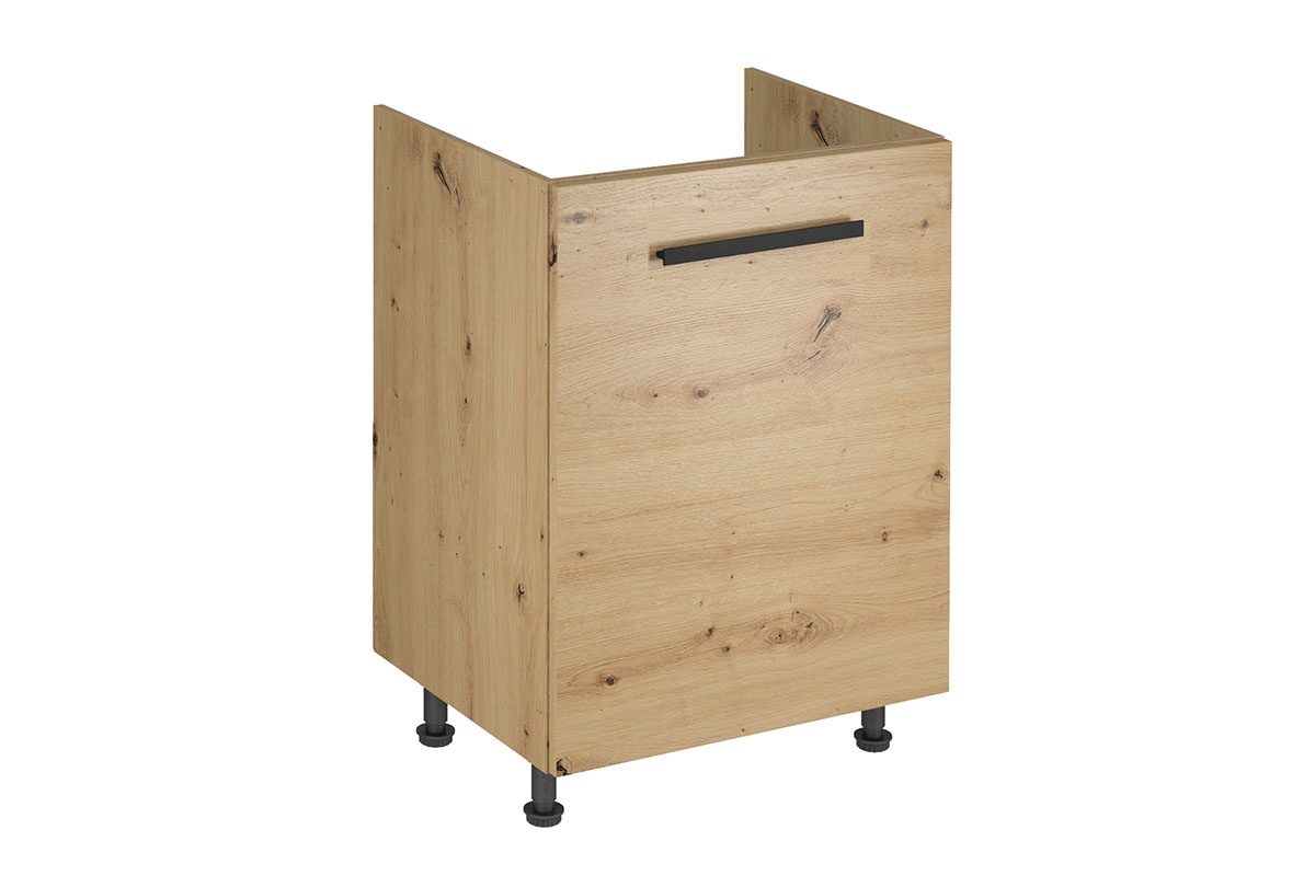 Skrinka Kuchynská dolná Langen D60Z jednodverová pod umývadlo - Dub artisan Langen D60Z P/L Skrinka dolná pod umývadlo - z uchwytem