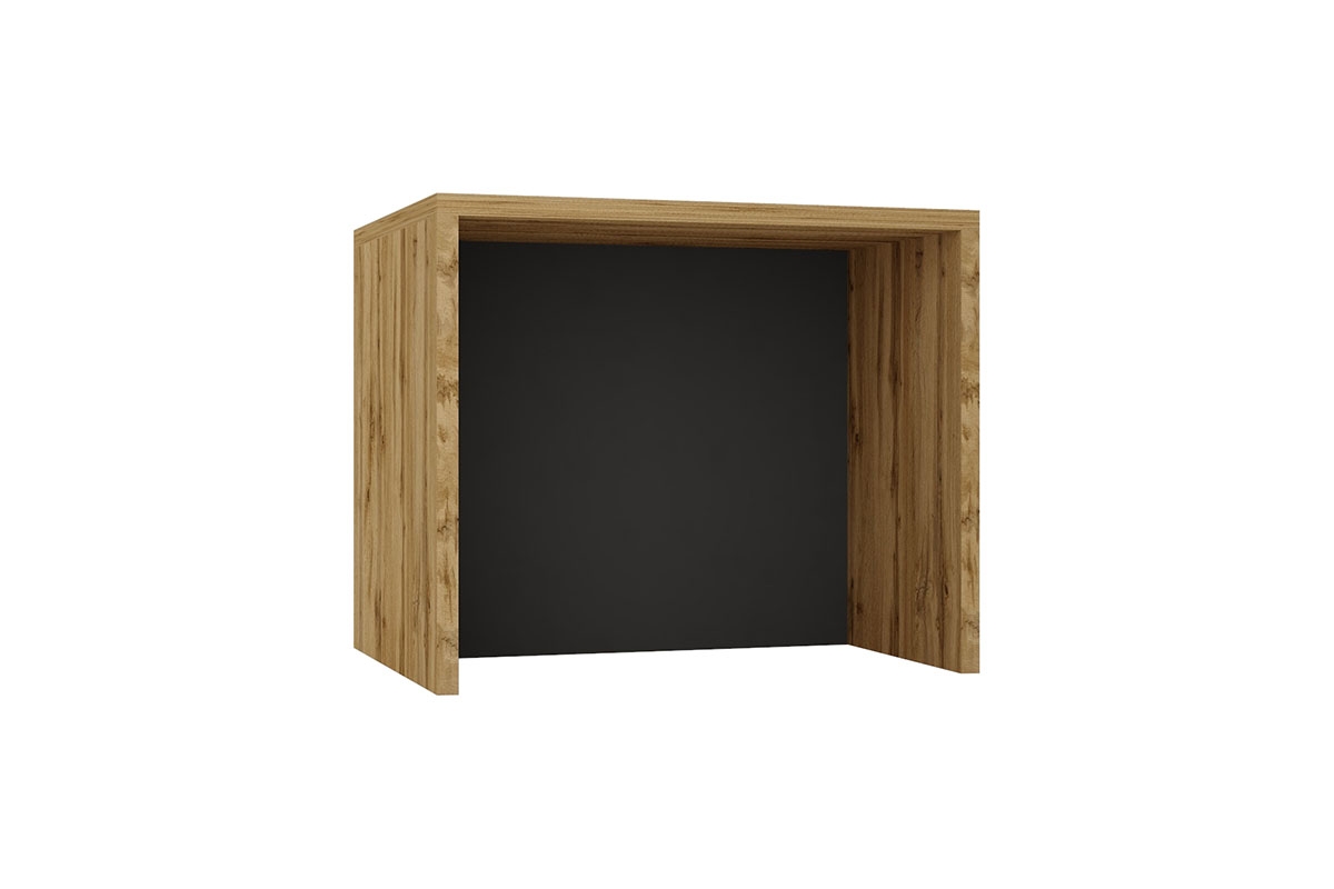 Wyspa kuchyňská Stolkar 90 cm - dub wotan / šedá grafit Wyspa kuchyňská Bez skříněk 90 cm - Dub wotan / šedý grafit