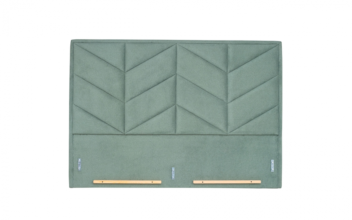 Manželská posteľ Lindi s roštom - 140x200 cm - venge nožičky wezglowie Postele syapilnianego Lindi s prešívaním 