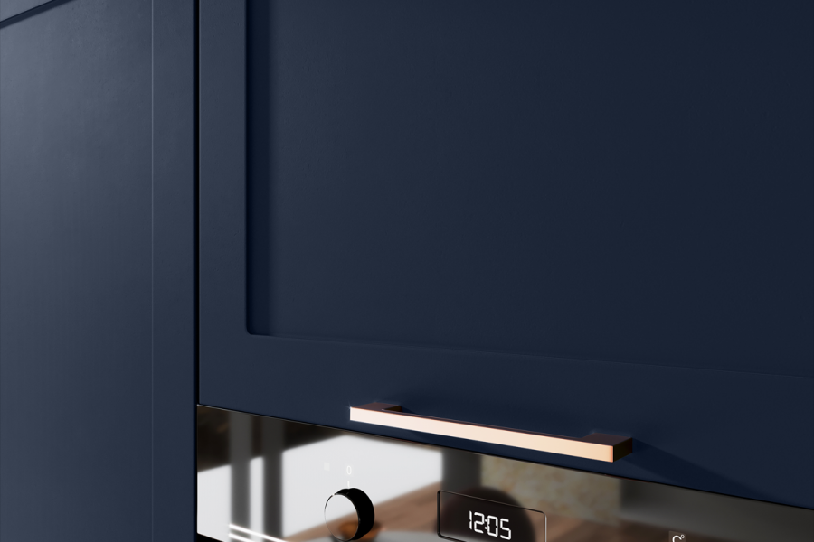 Adele boční panel 720x304mm - bok Skříňky wiszacej přední část tmavě modrý adele 