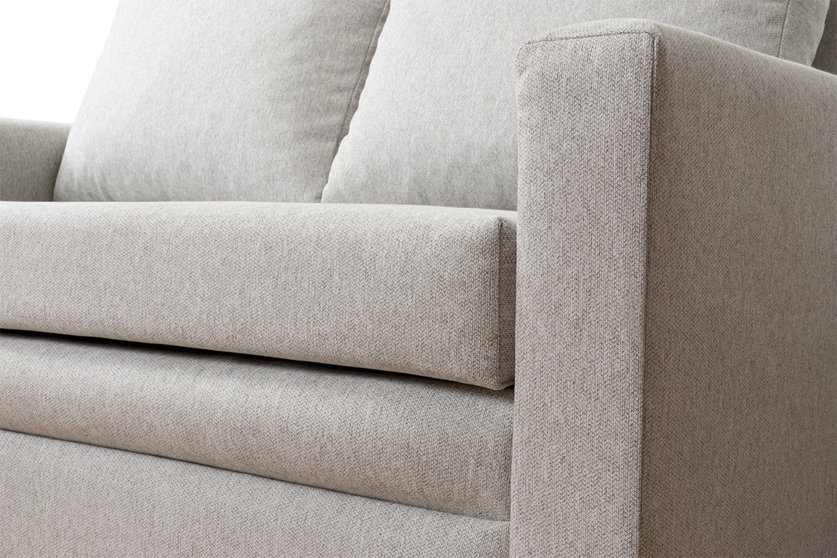 Rozkladacia pohovka Anafia 130 cm Pohovka rozkladana s úložným priestorom Anafia 