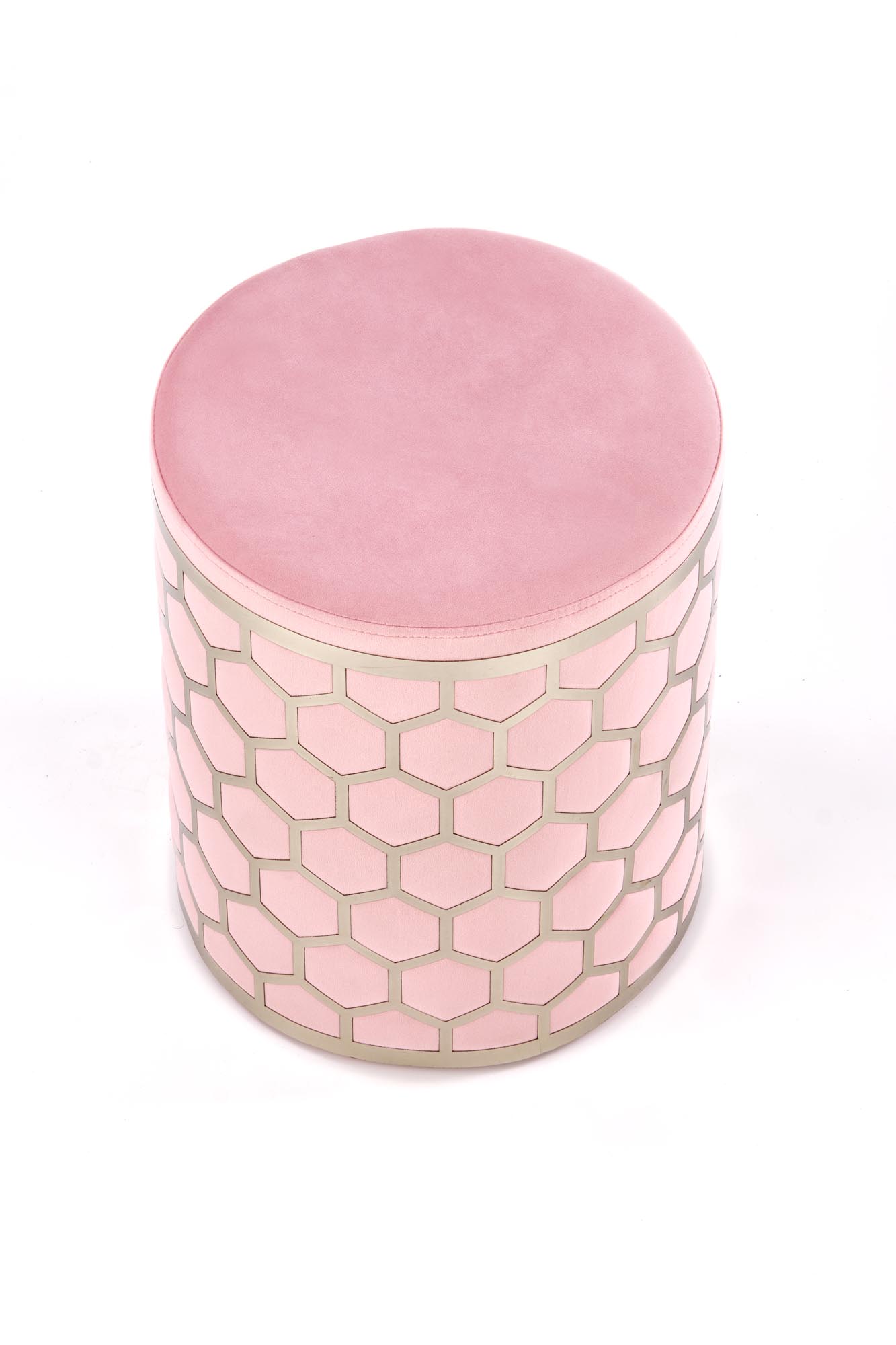 AQUA szék - világos rózsaszín aqua Taburet Světle Růžový