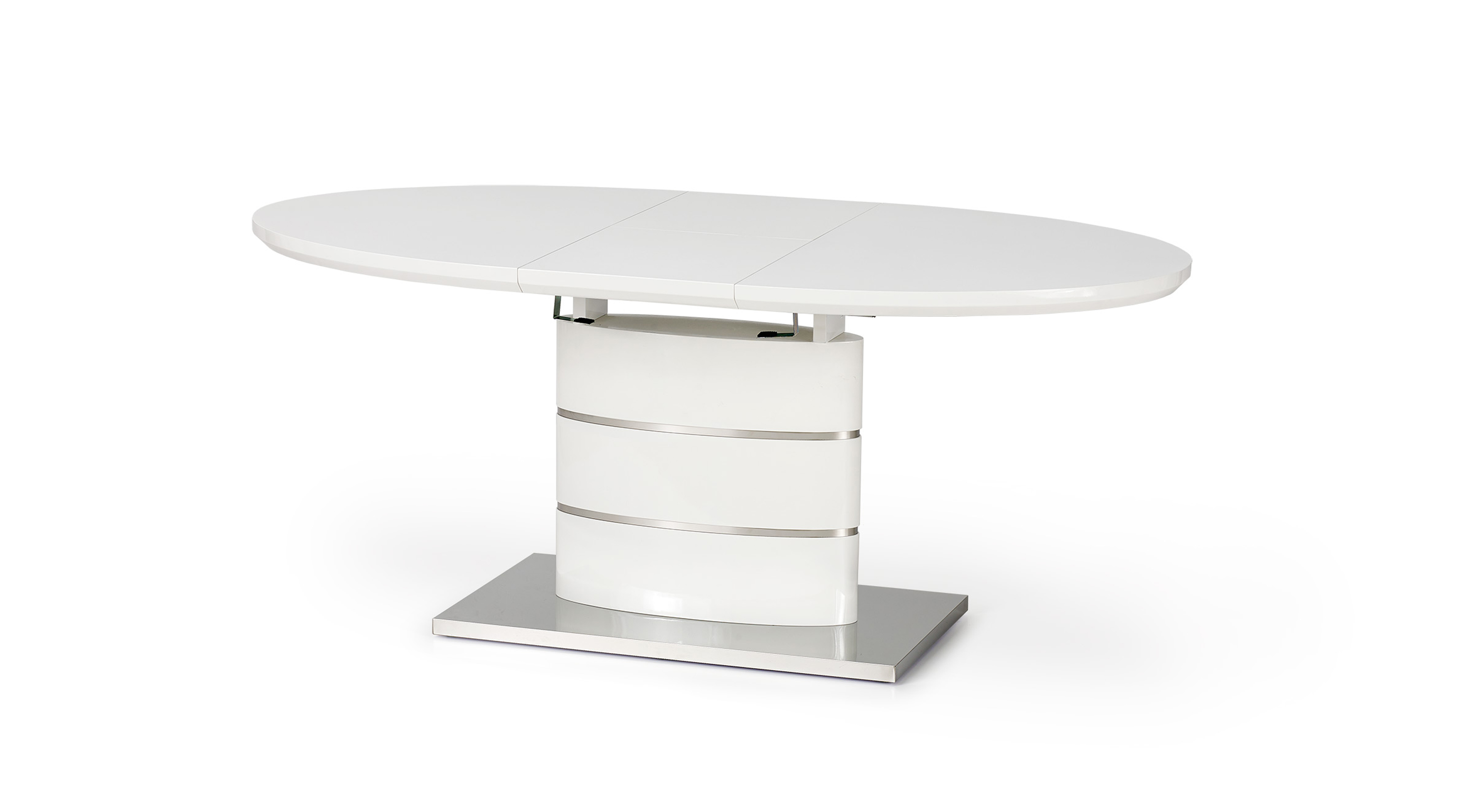 Rozkladací jedálensky stôl ASPEN 140-180x90 cm - biela aspen Stôl Biely (3p=1ks