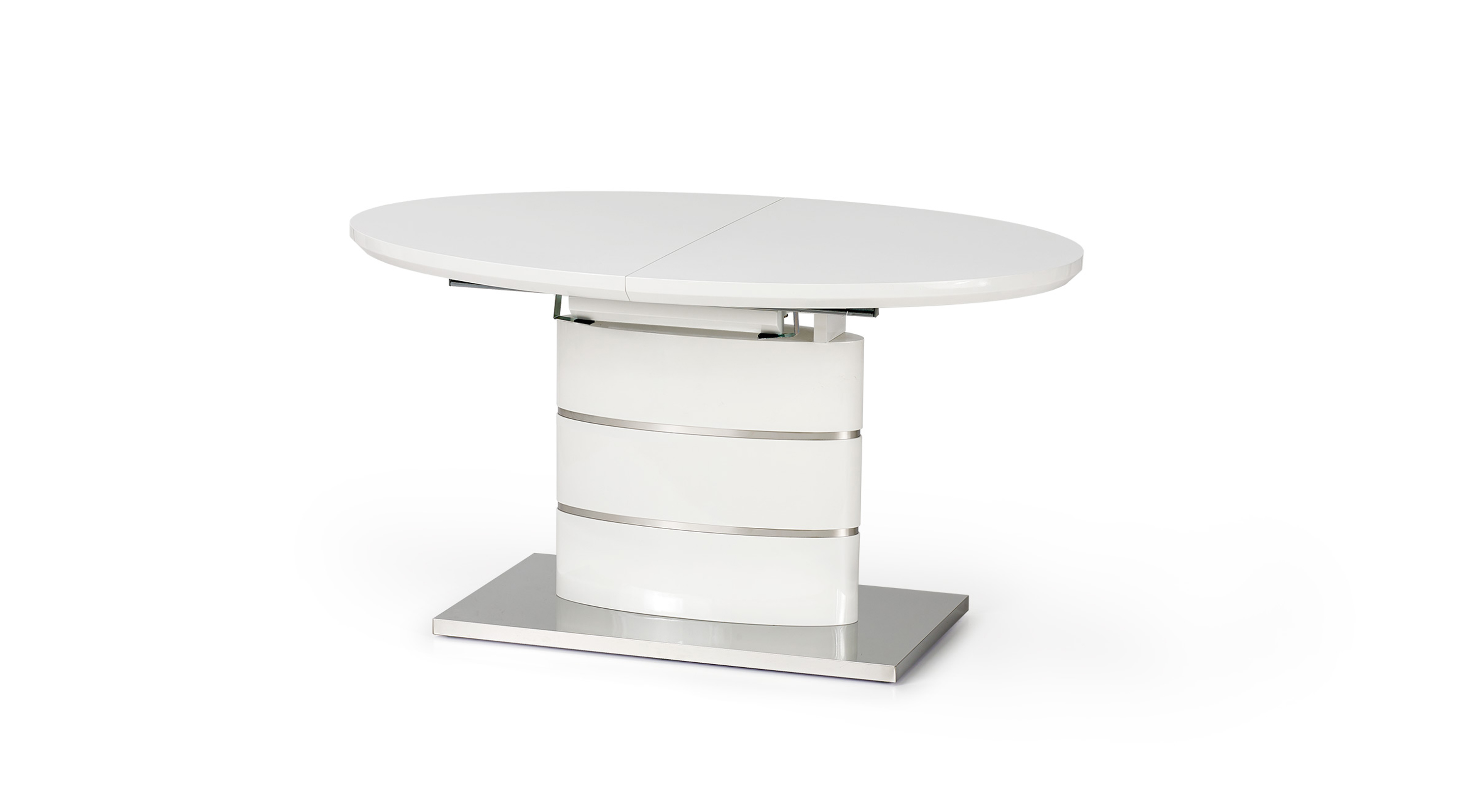 Rozkládací stůl Aspen 140-180 cm - bílá aspen stůl Bílý