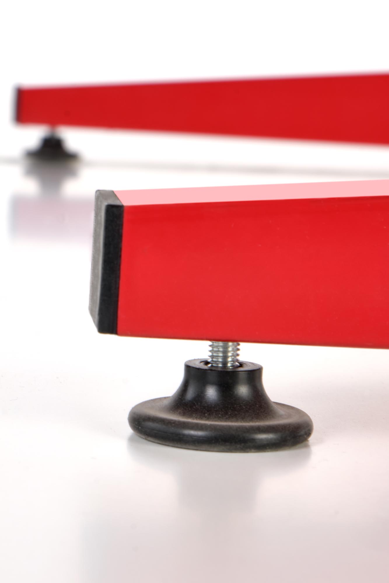 Písací stôl B49 - čierna / červená b49 Písací stôl Čierny / Červený