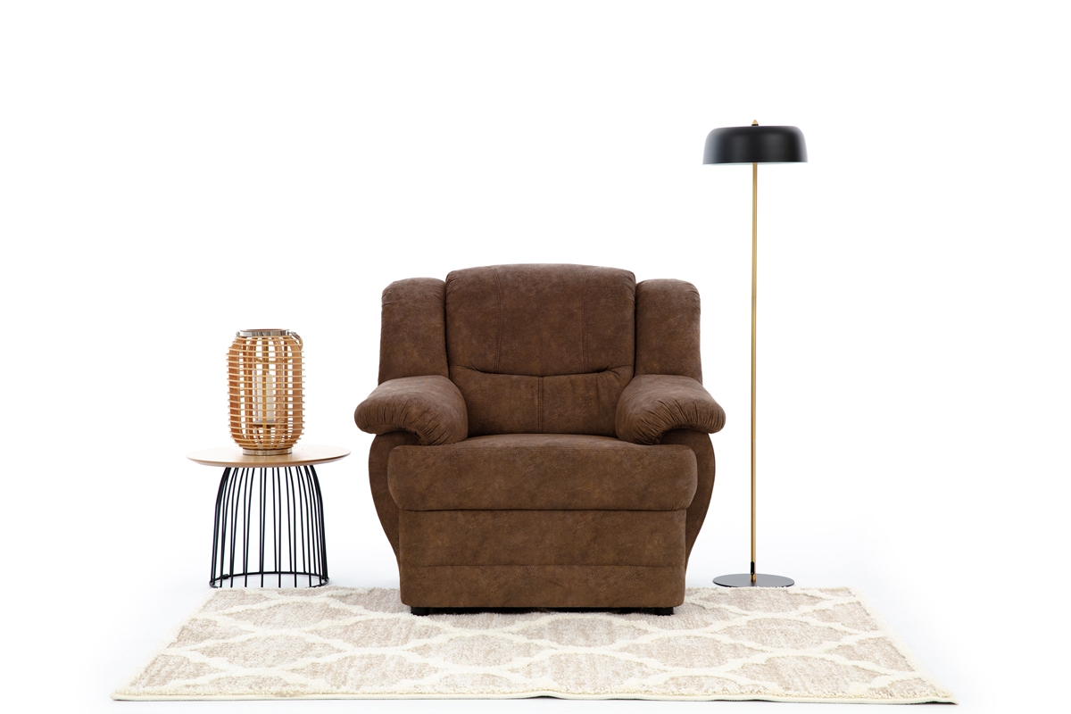 Kreslo Belluno - Hnedý Preston 24 Kreslo Belluno - Hnedý Preston 24 