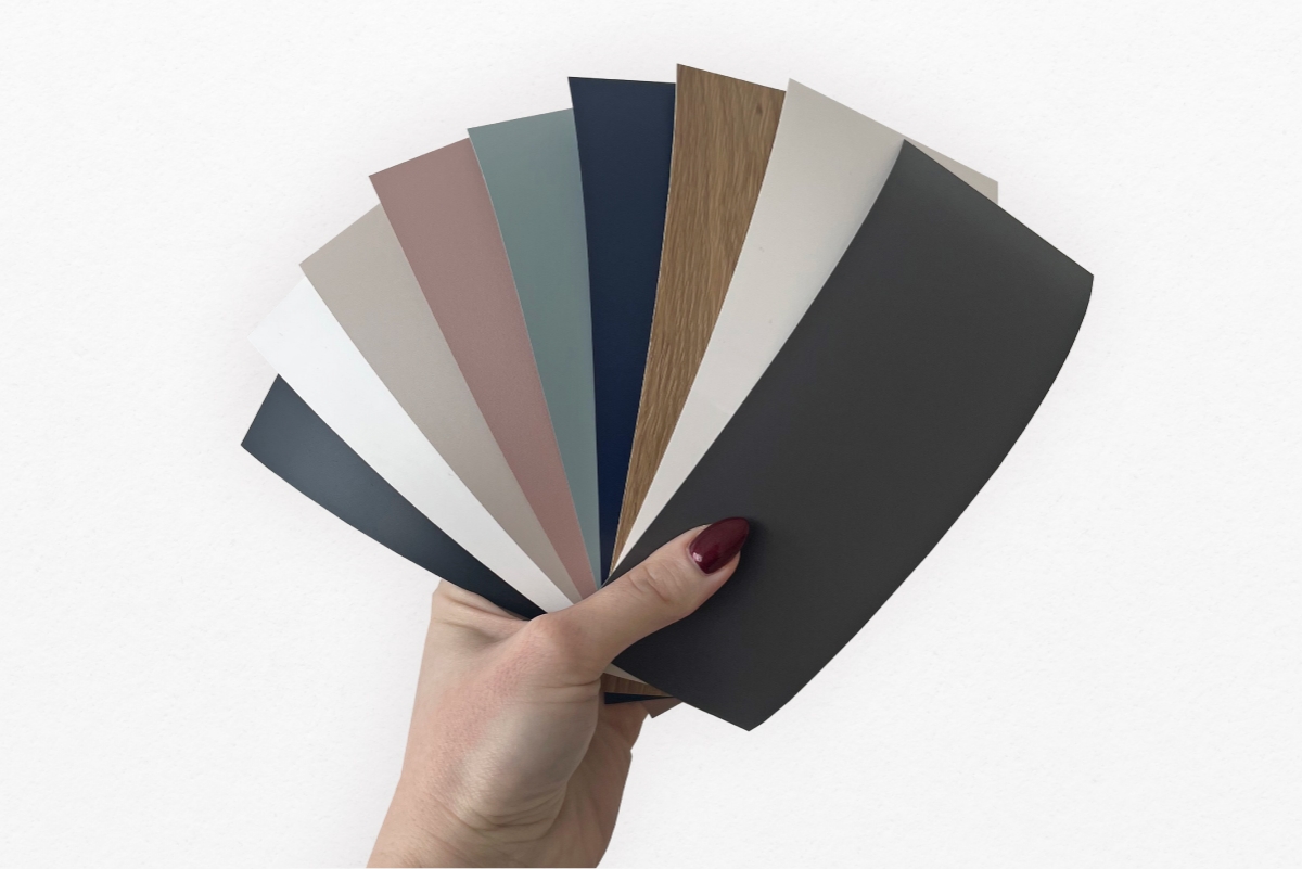 Vzorky nábytkových dosiek zdarma - BOGART. Bezplatné vzorky nábytkovej fólie - BOGART.