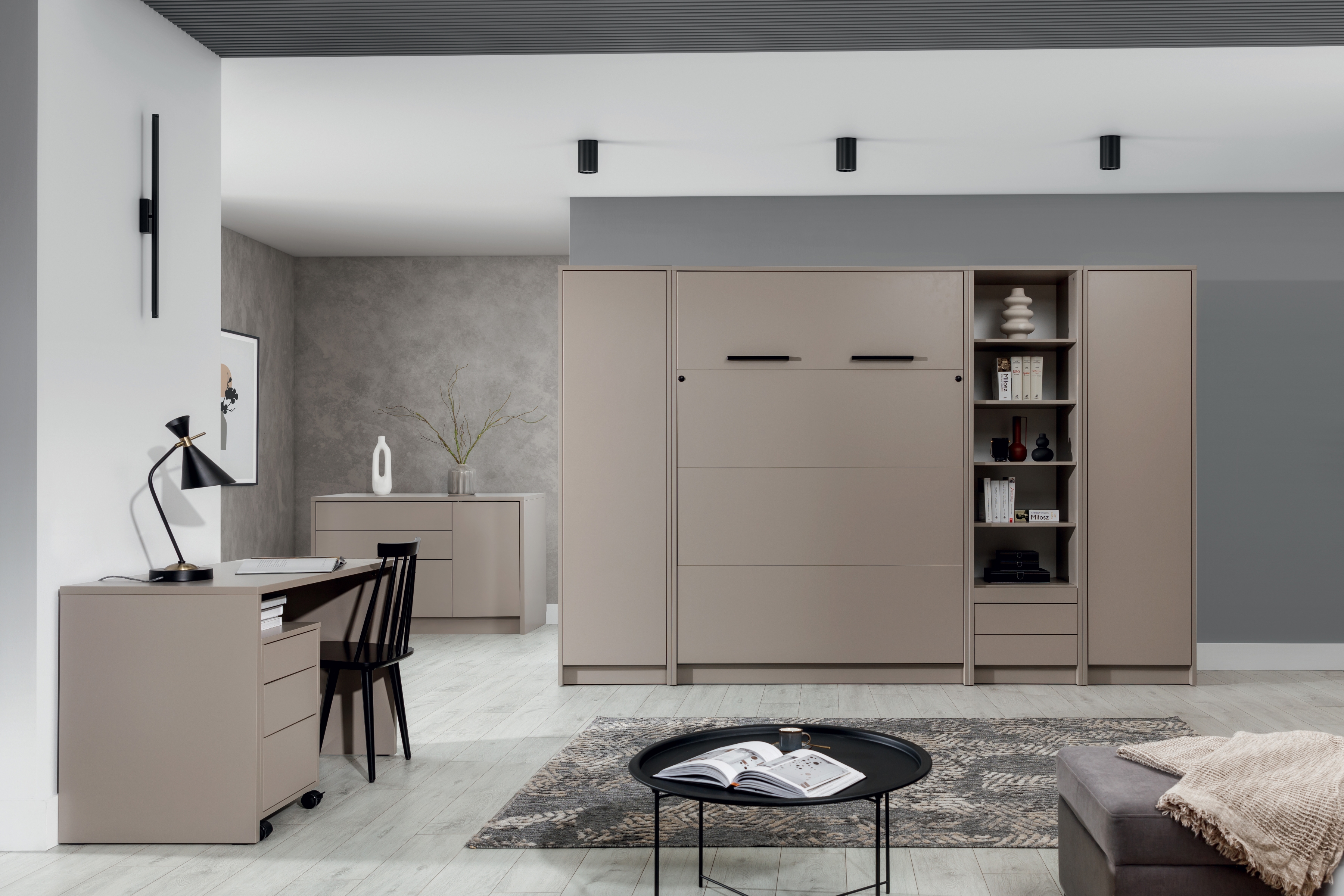 Písací stôl Genius 110 cm - congo / kašmírová Písací stôl Genius 110 cm - congo / kašmír