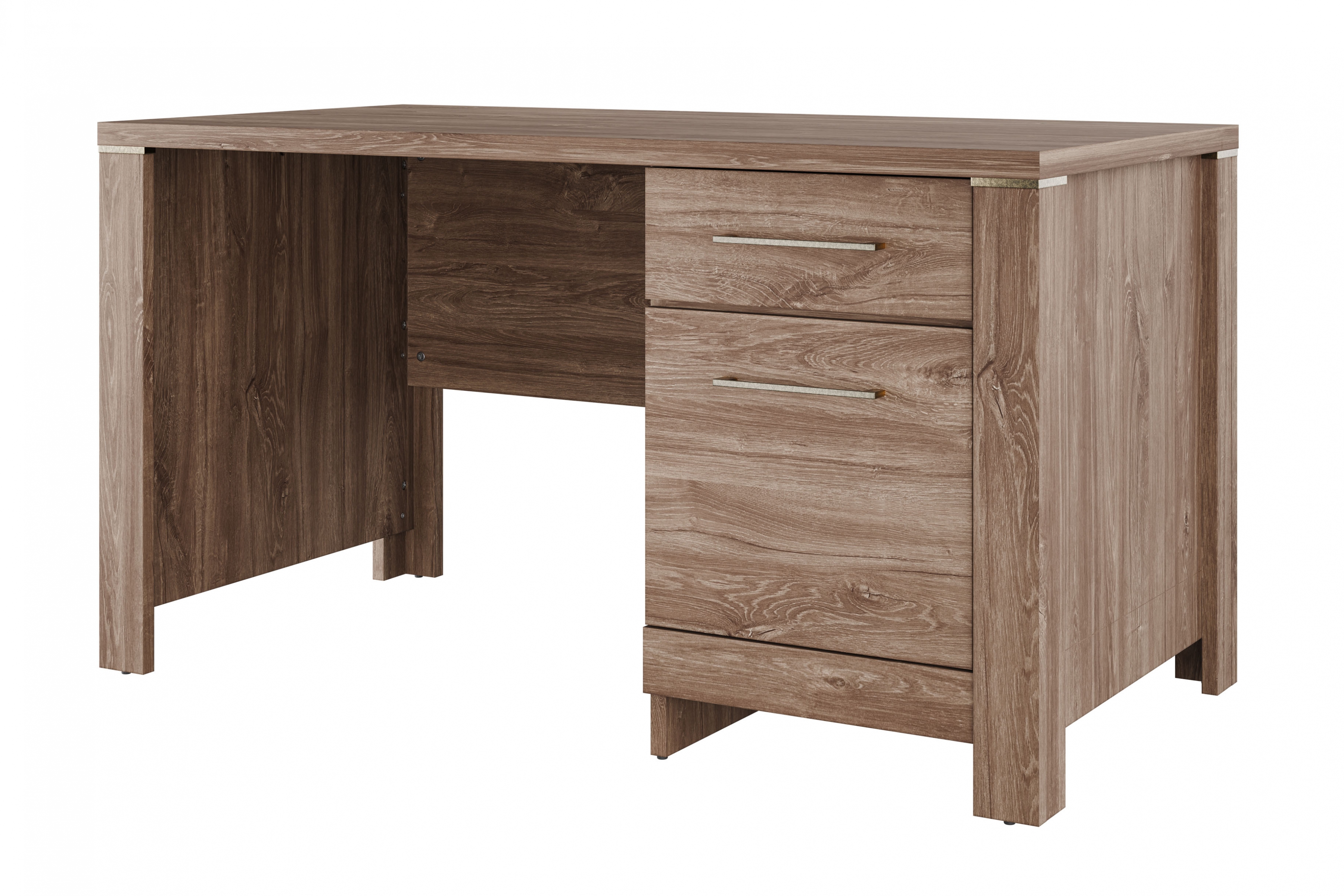 Písací stôl German so zásuvkou 140 cm - dub stirling Písací stôl German z szuflada 140 cm - Dub stirling