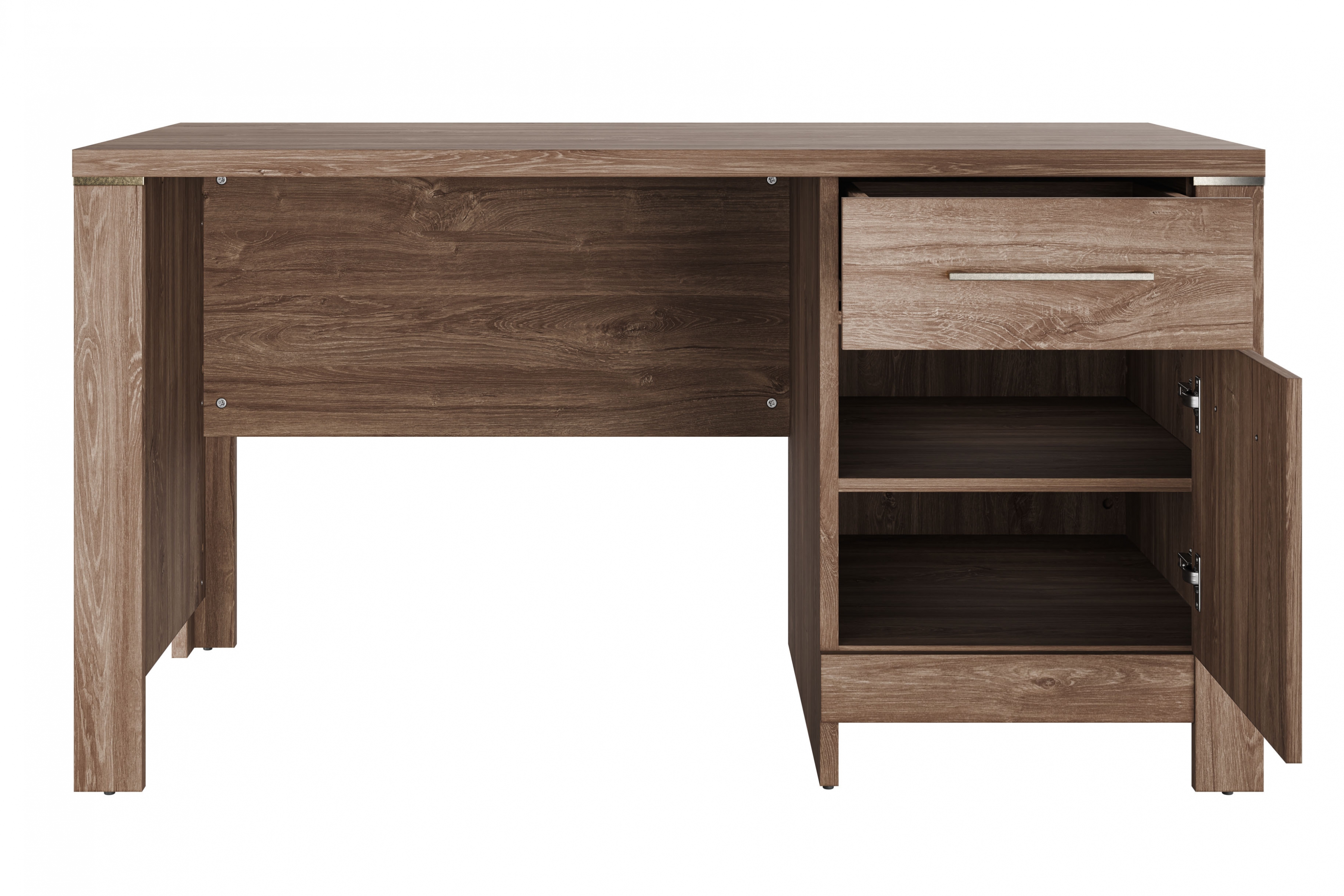 Písací stôl German so zásuvkou 140 cm - dub stirling Písací stôl German z szuflada 140 cm - Dub stirling