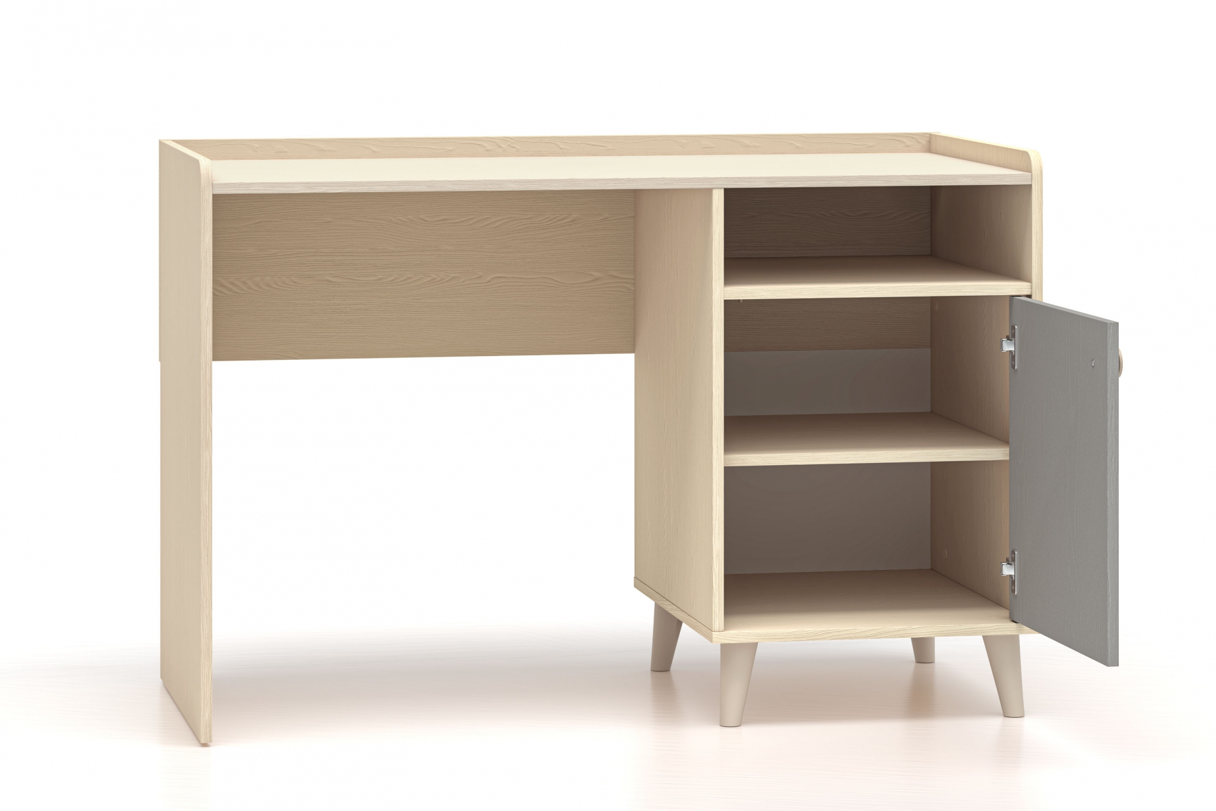 Dětský psací stůl Marla 120 cm - pouštní písek / šedá pallad psací stůl Marla 120 cm - piasek pustyni / šedá pallad