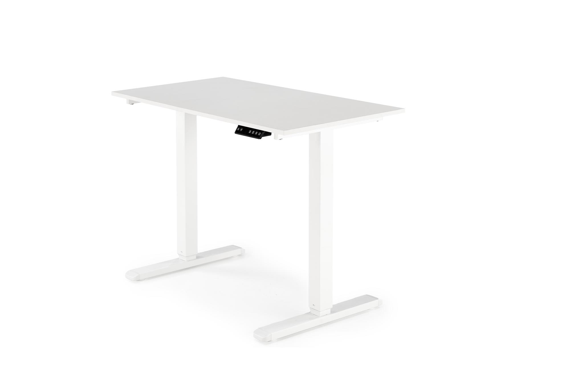 Psací stůl s regulací výšky B53 105x56 cm - bílá psací stůl z regulacja wysokosci b53 - 105x56 cm - bílá