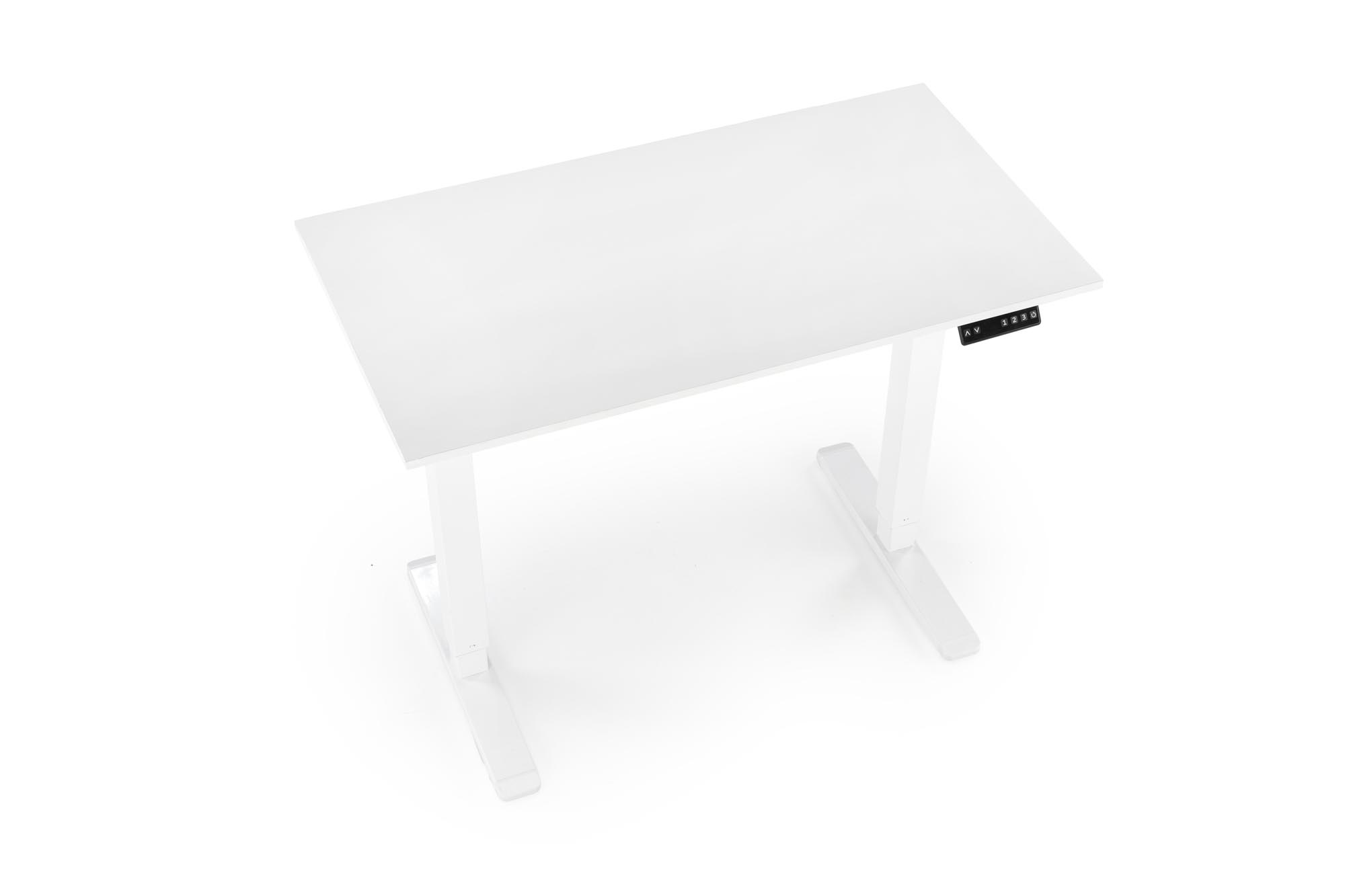 Psací stůl s regulací výšky B53 105x56 cm - bílá psací stůl z regulacja wysokosci b53 - 105x56 cm - bílá