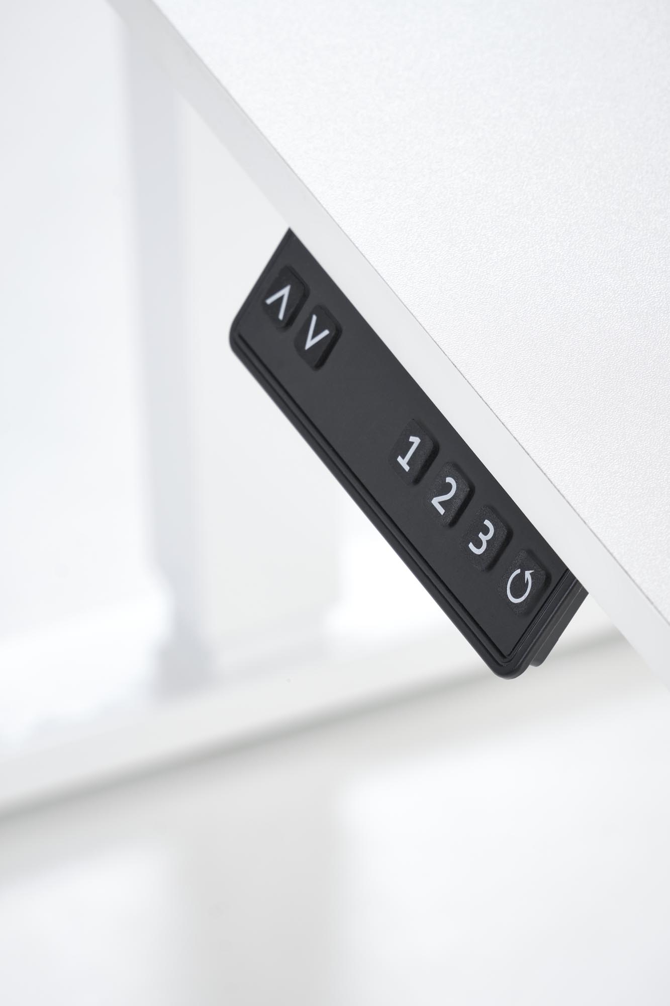 Psací stůl s regulací výšky B53 105x56 cm - bílá psací stůl z regulacja wysokosci b53 - 105x56 cm - bílá