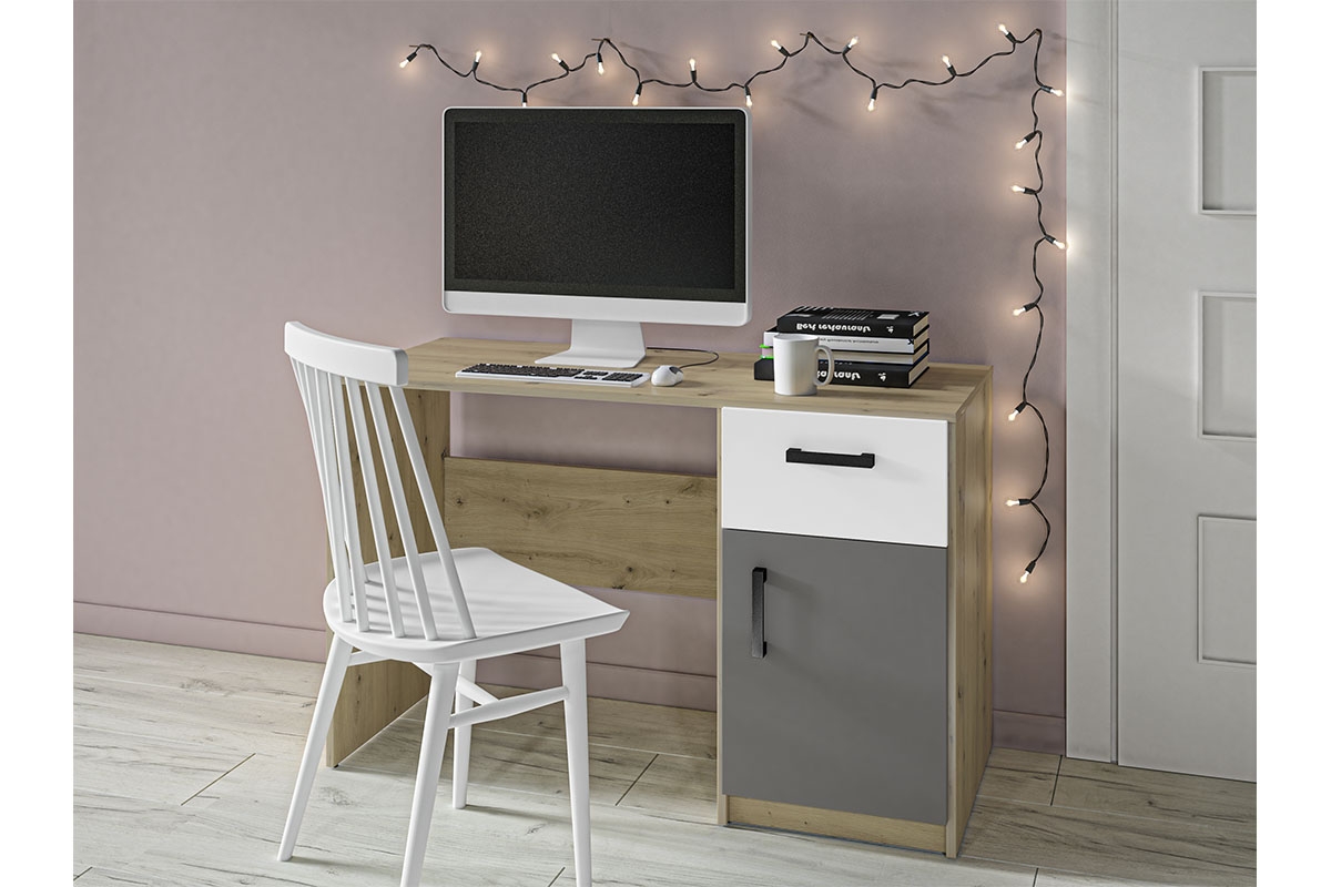 Psací stůl Makat 08 se zásuvkou Psací stůl se zásuvkou