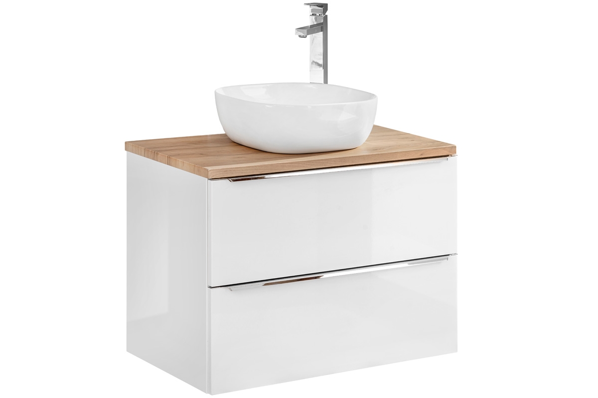 Pracovní deska Capri 890 60 cm - dub žlutý Skříňka do koupelny s umývadlem na desku