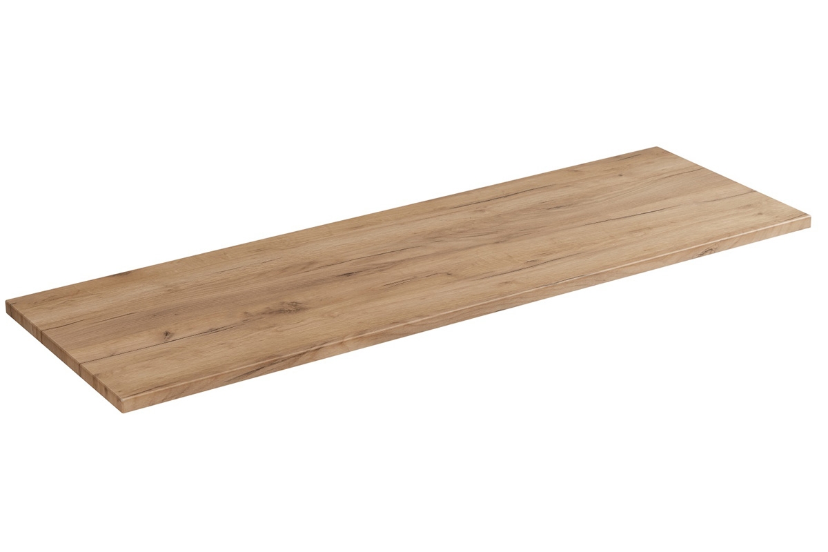 Pracovná doska Capri 892 Dub Zlatý - 120 cm Pracovná doska do lazienki w farbe debu