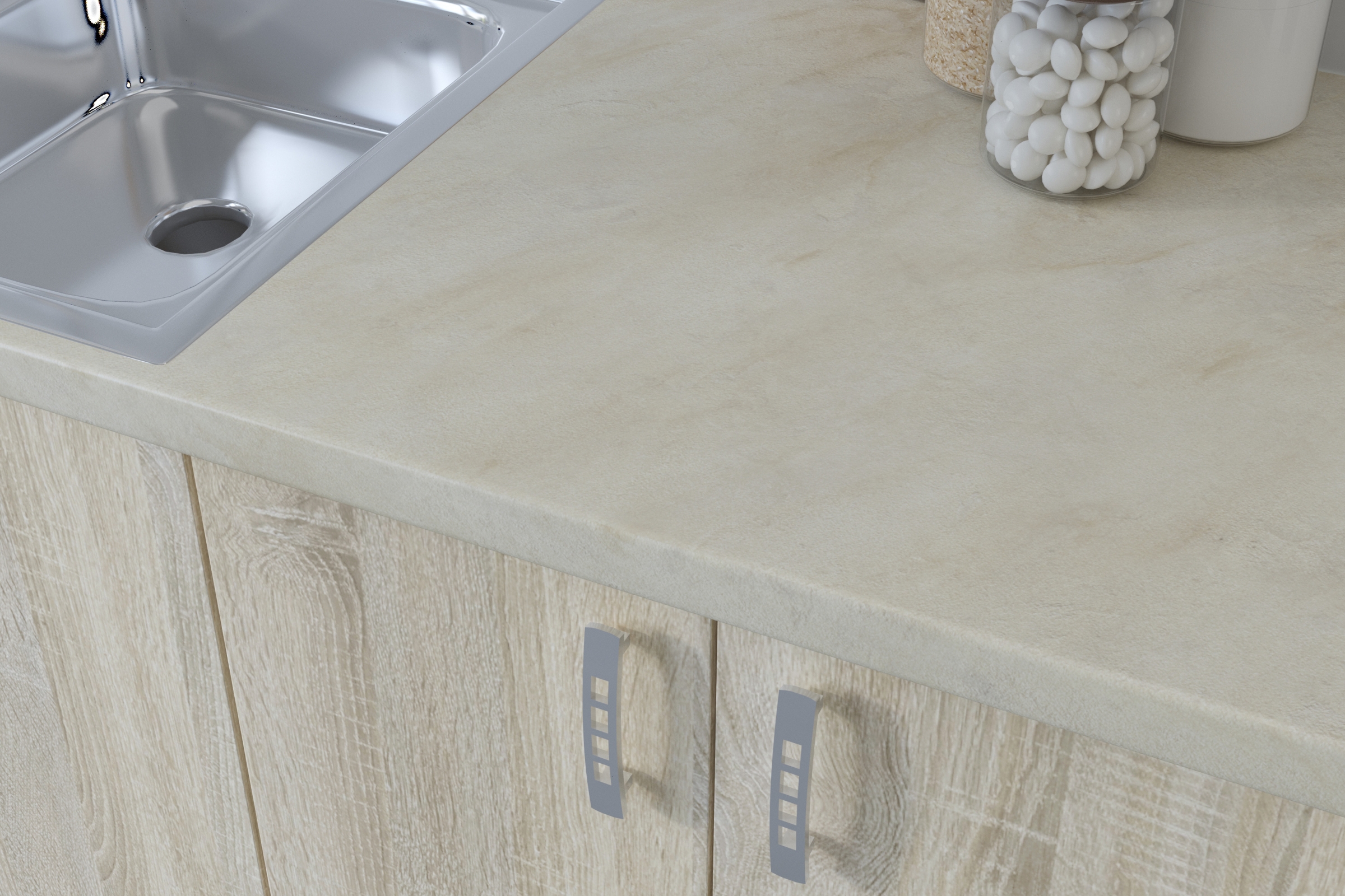 Kuchyňská deska Nábytek Bogart 2,8 cm - světlý Nubian Deska kuchenny Nábytek Bogart 2,8cm - nubian světlý