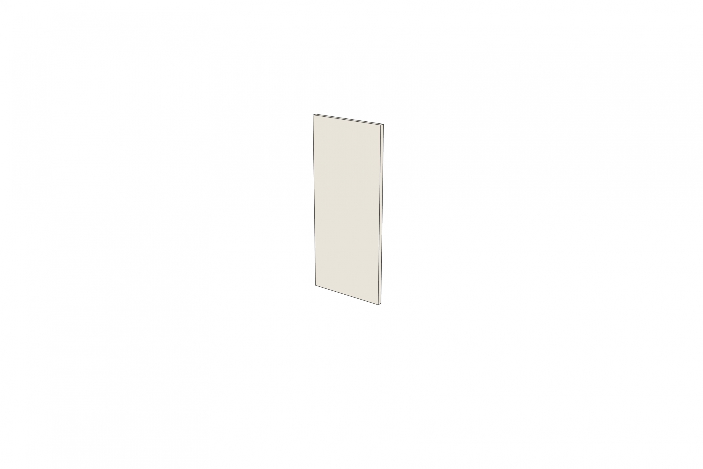 Boční panel Ilandia 71x32 cm - kašmír mat Bok nakladany Ilandia 71x32cm do skříňky wiszacych - kašmír mat