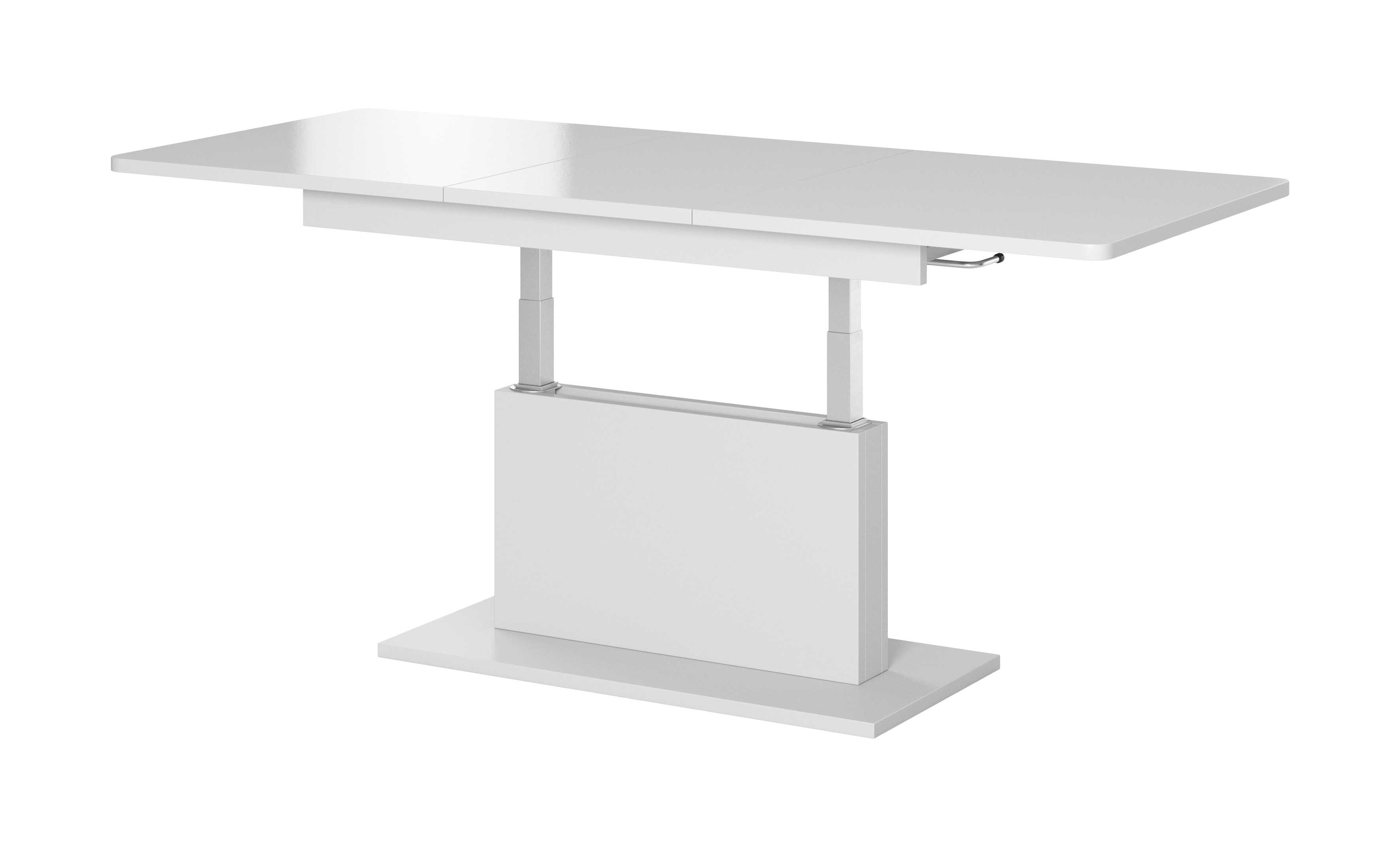 BUSETTI, Konferenční stolek, Deska: Bílý mat, Nohy: Bílý mat busetti, Konferenční stolek, Deska: Bílý mat, Nohy: Bílý mat