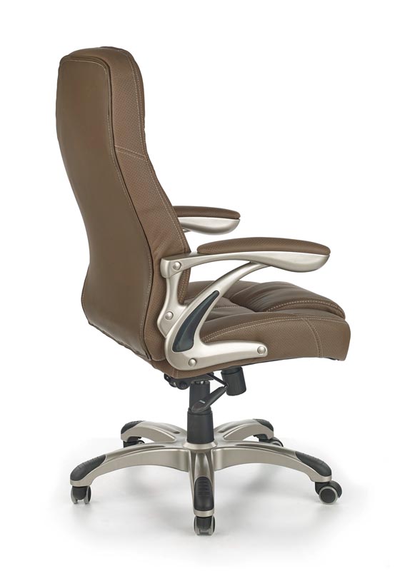 CARLOS irodai szék - világosbarna carlos fotel gabinetowy világos braz
