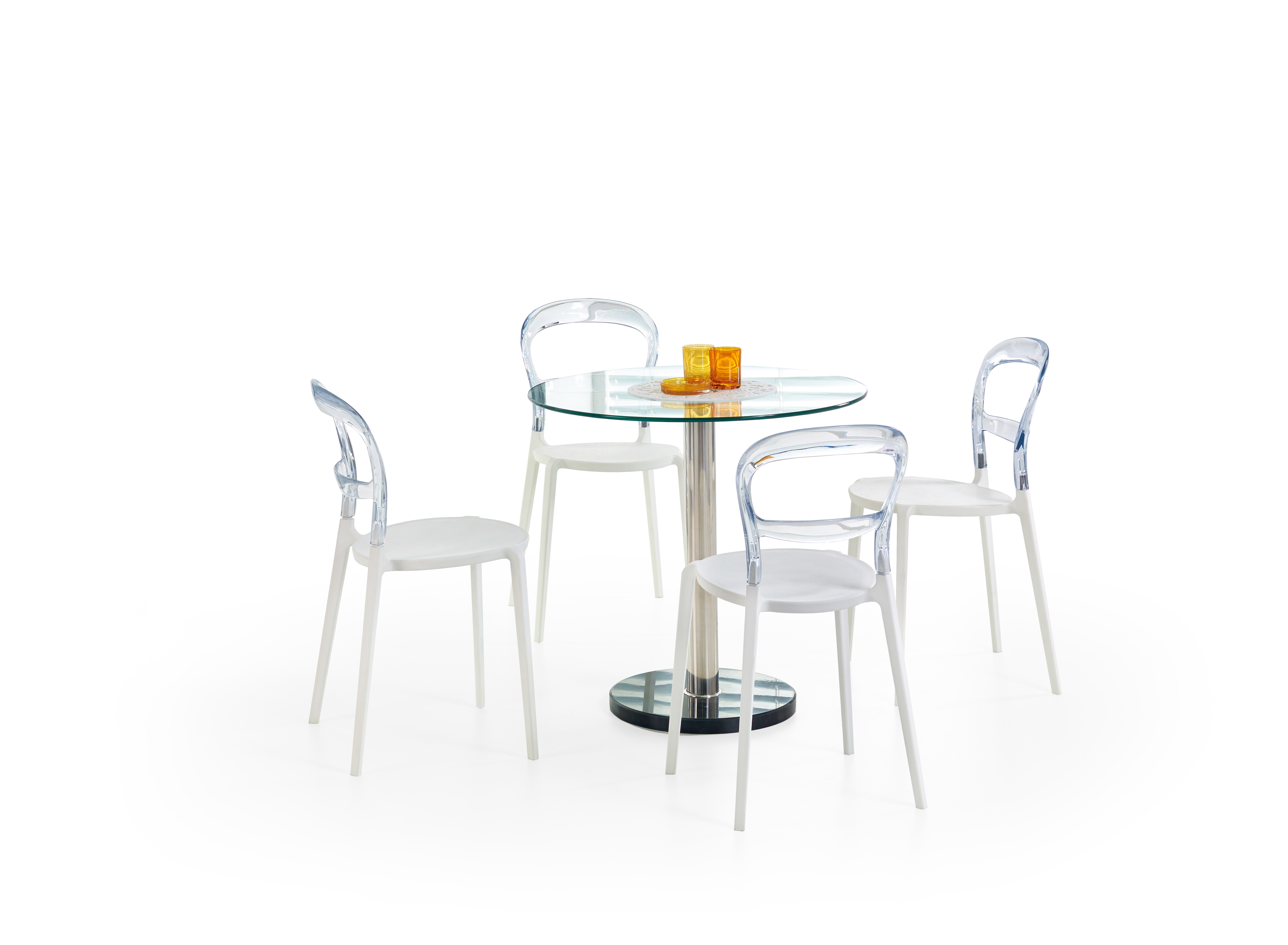 stôl Cyryl - bezfarebná cyryl Stôl bezfarebná (3p=1szt)