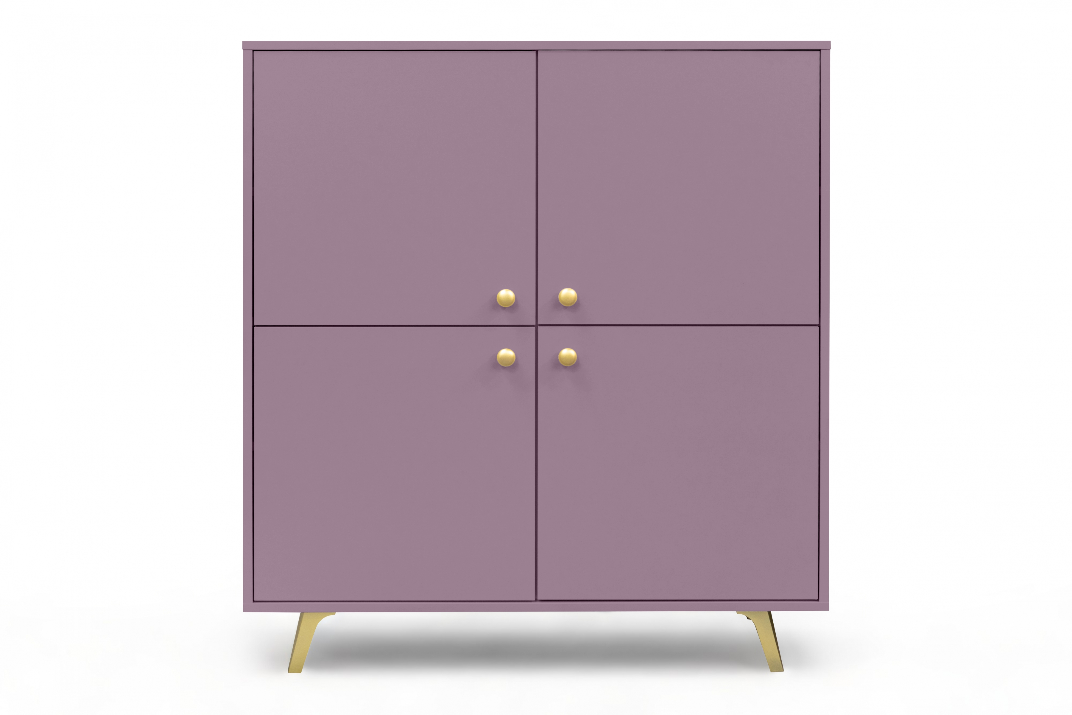 Komoda Siena D4 100 cm - švestka čtyřdveřová Komoda Siena D4 100 cm - švestka