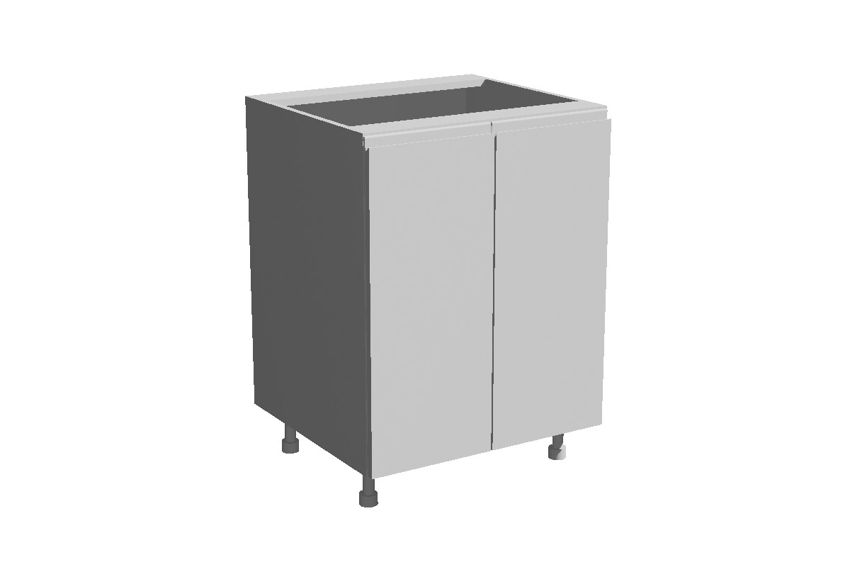 Spodní kuchyňská skříňka Lamja D6 2D dvoudveřová Lamja D6 - Skříňka spodní dvoudveřová